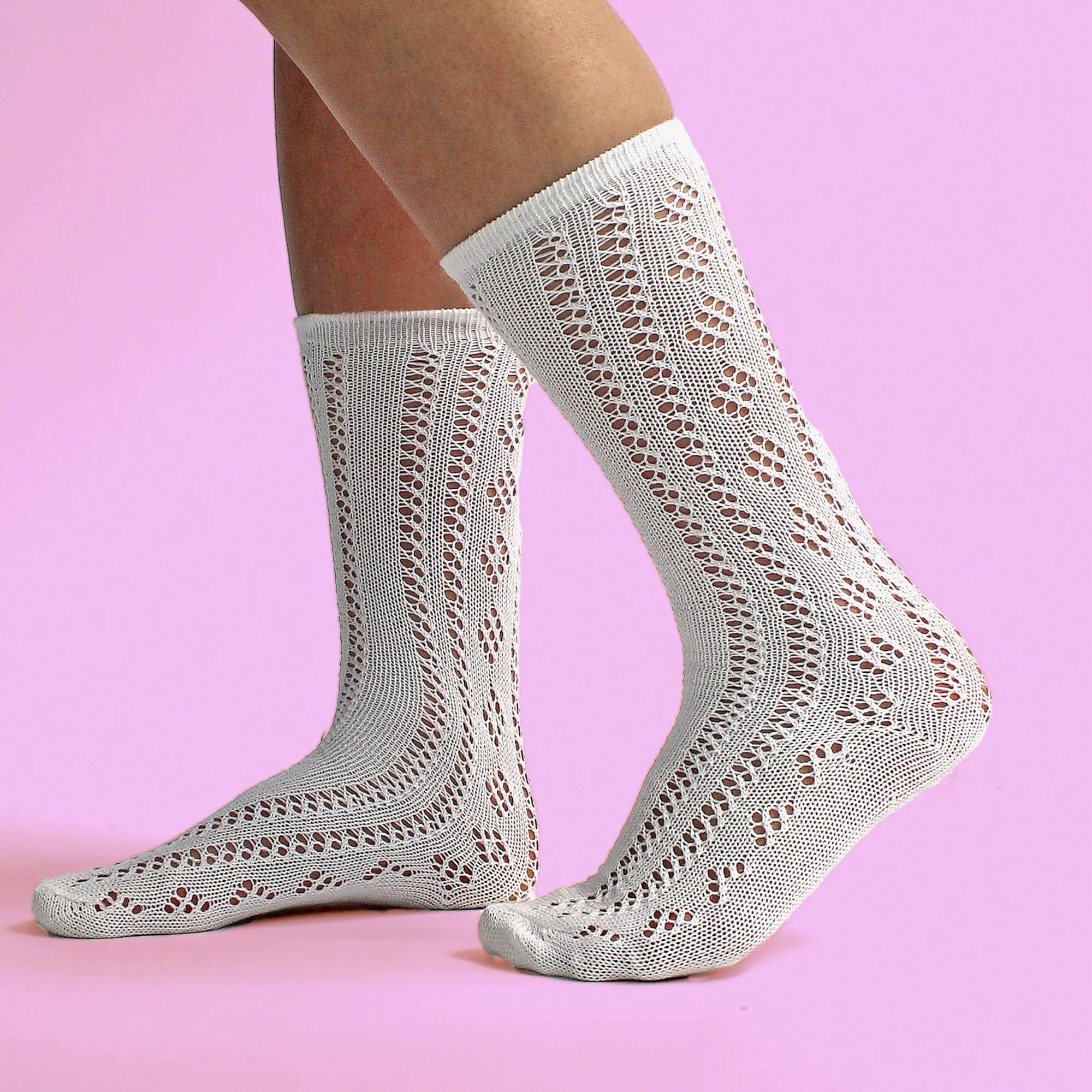 6 Pack Girls Cotton School Pelerine Knee High Socks - Image 4