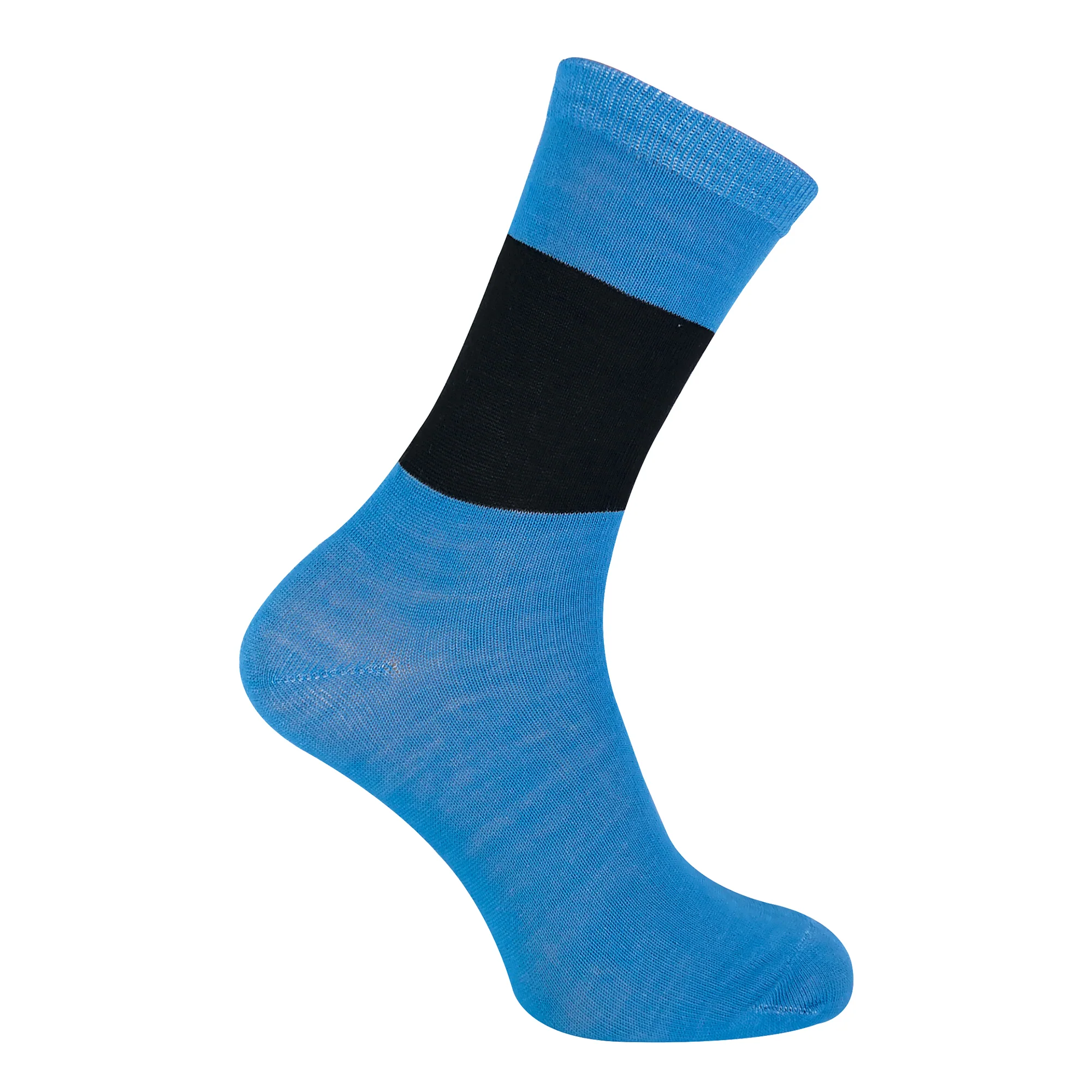 6 Pack Mens Blue Grey Argyle Striped Fashion Dress Socks - Image 12