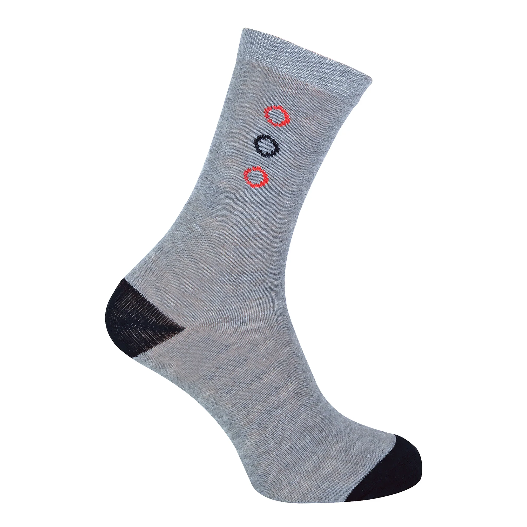 6 Pack Mens Blue Grey Argyle Striped Fashion Dress Socks - Image 8