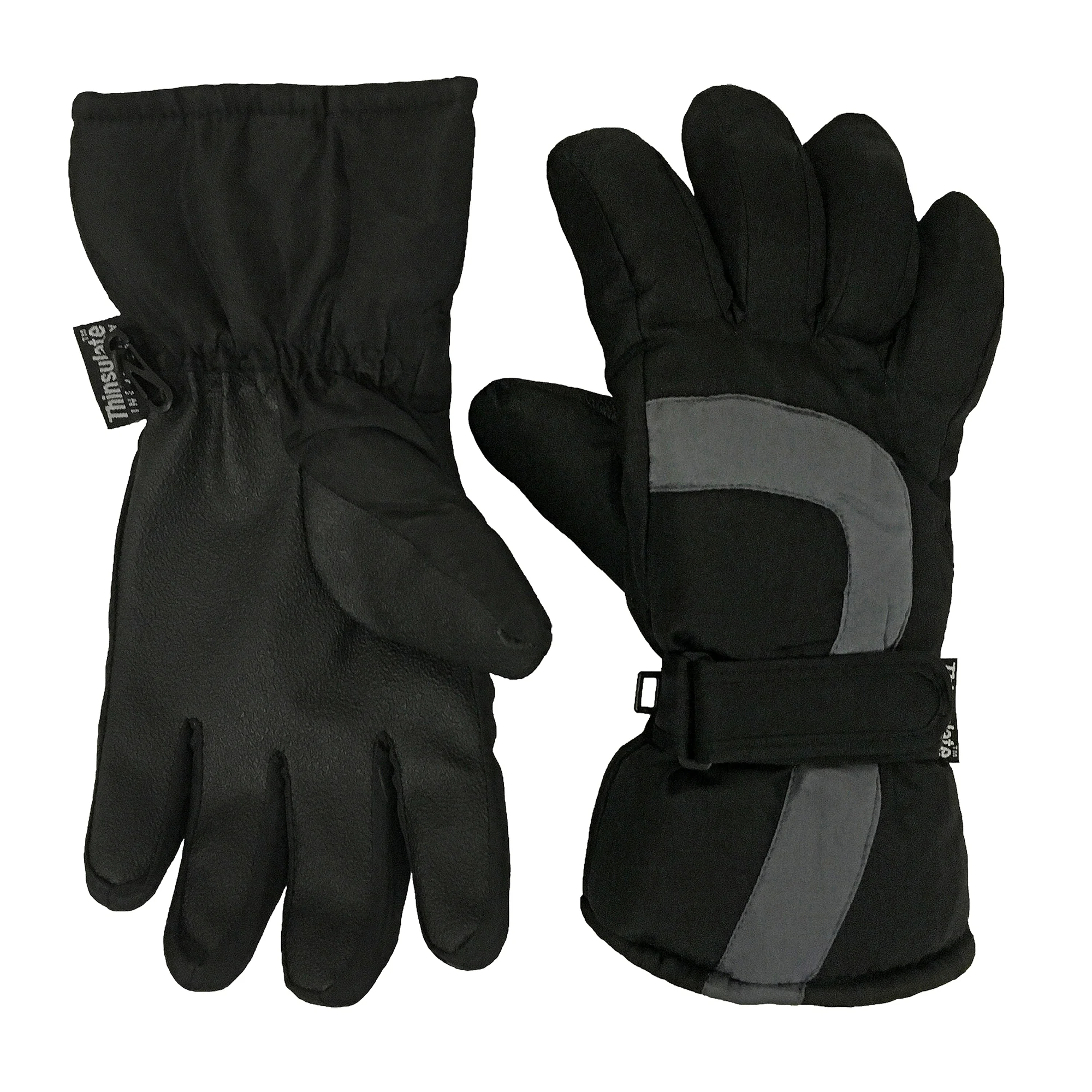 Kids 3M Thinsulate Lined Waterproof Thermal Ski Gloves - Image 3