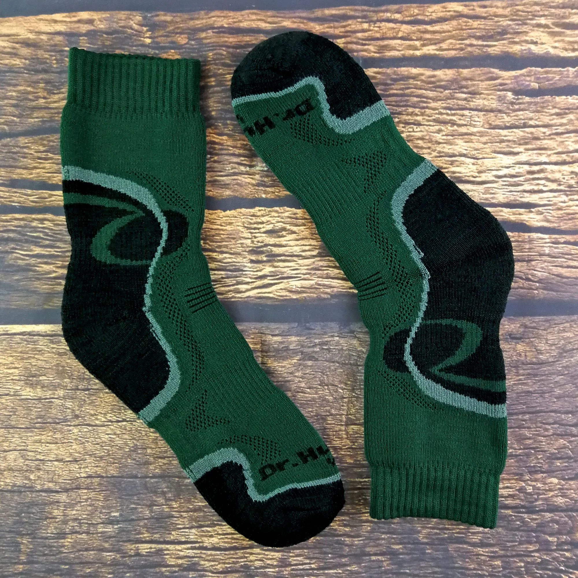 1 Pack Mens Thick Warm Merino Wool Thermal Hiking Socks - Image 3