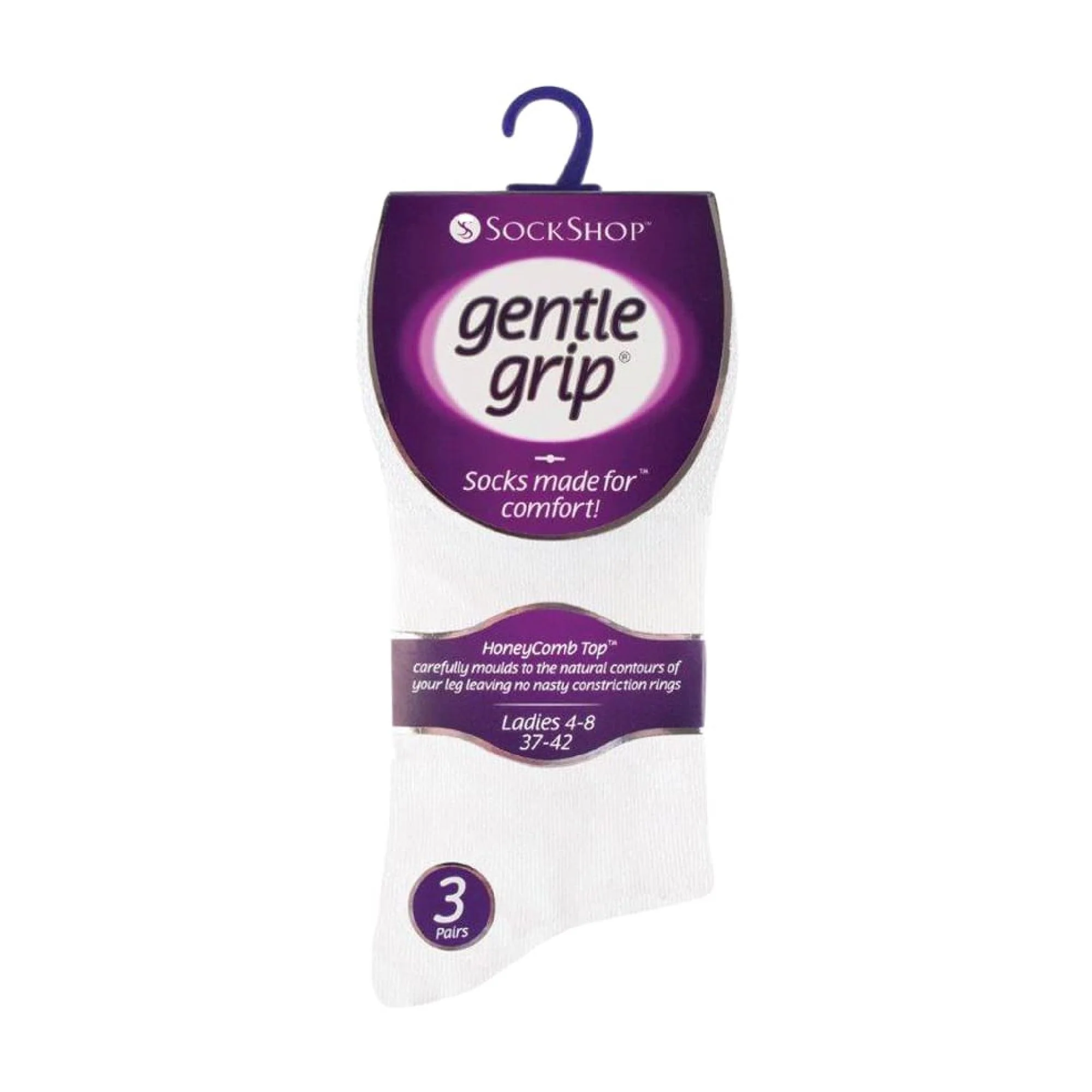 6 Pack Ladies Non Elastic Plain Coloured Cotton Socks - Image 26