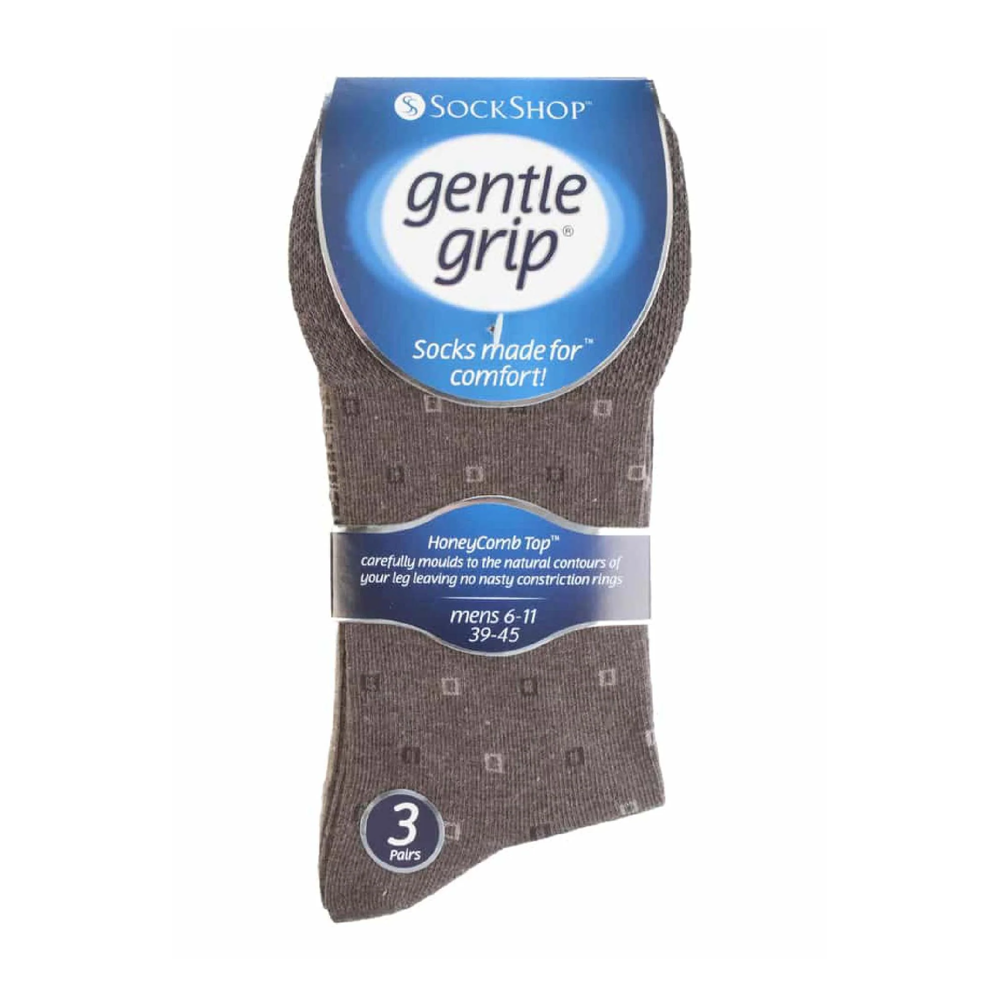 6 Pack Mens Non Elastic Patterned Bigfoot Cotton Socks 12-14 UK - Image 22