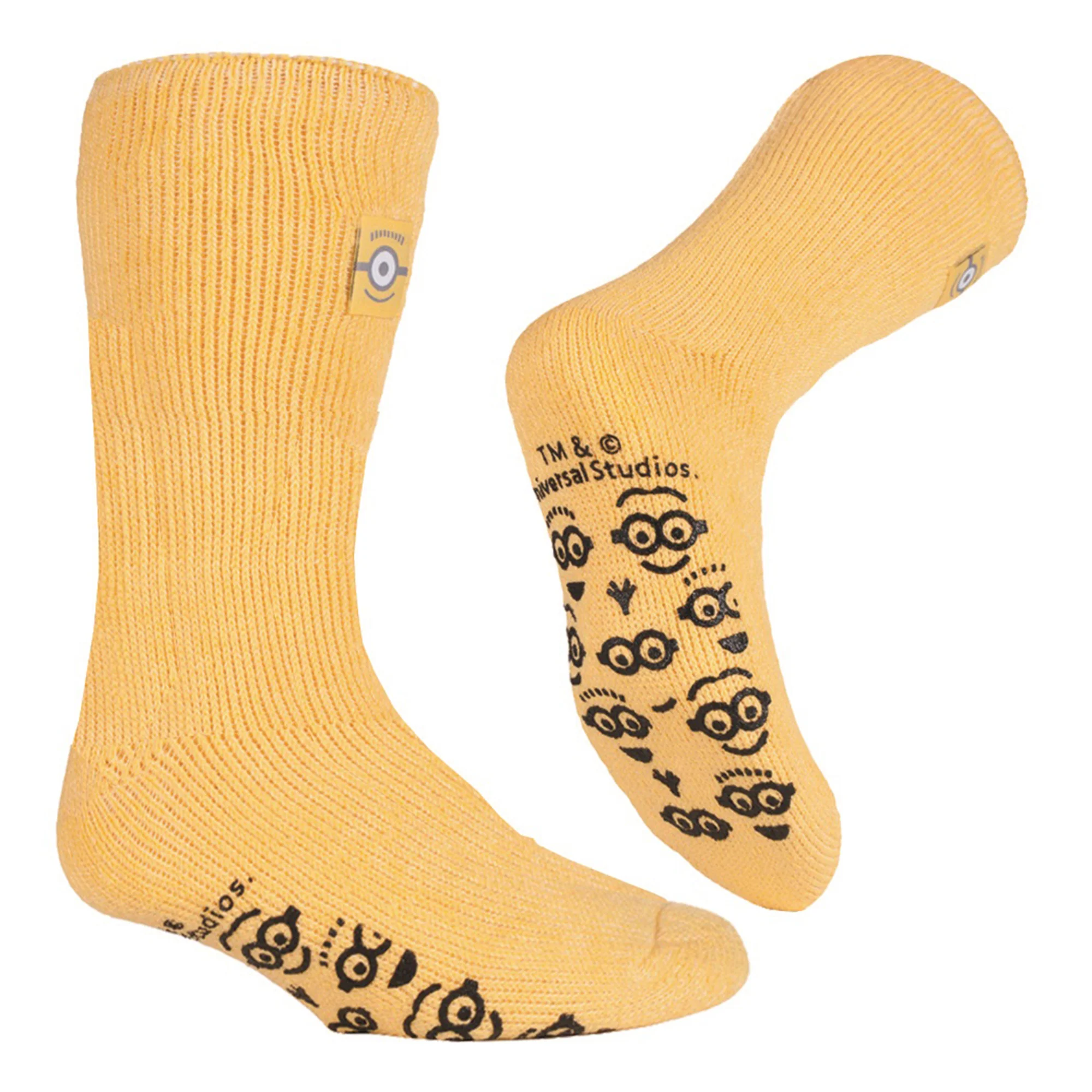 Childrens Character Themed Non Slip 2.3 Tog Thermal Slipper Socks - Image 24