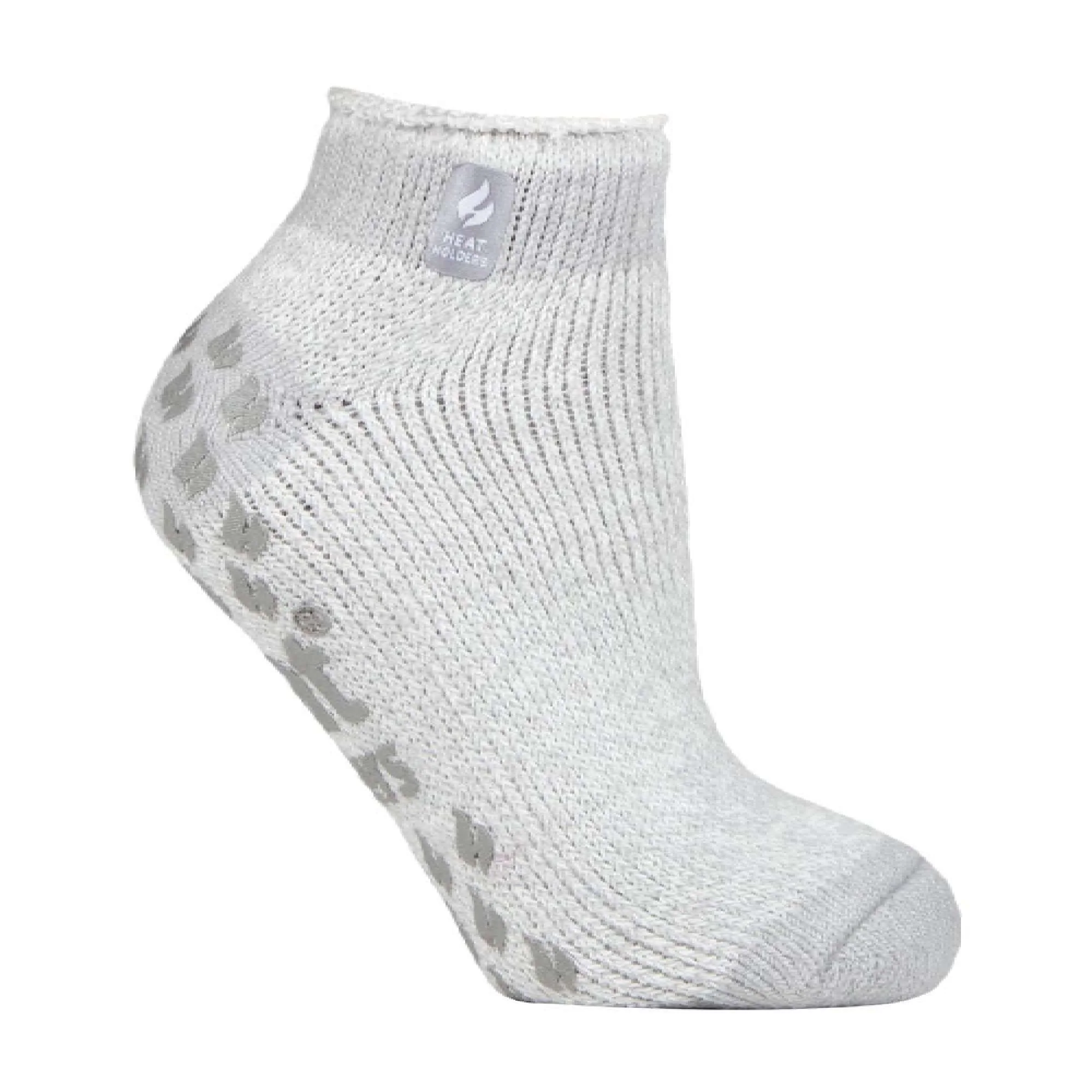 Ladies Thick Warm 2.3 Tog Thermal Low Cut Ankle Slipper Socks - Image 61