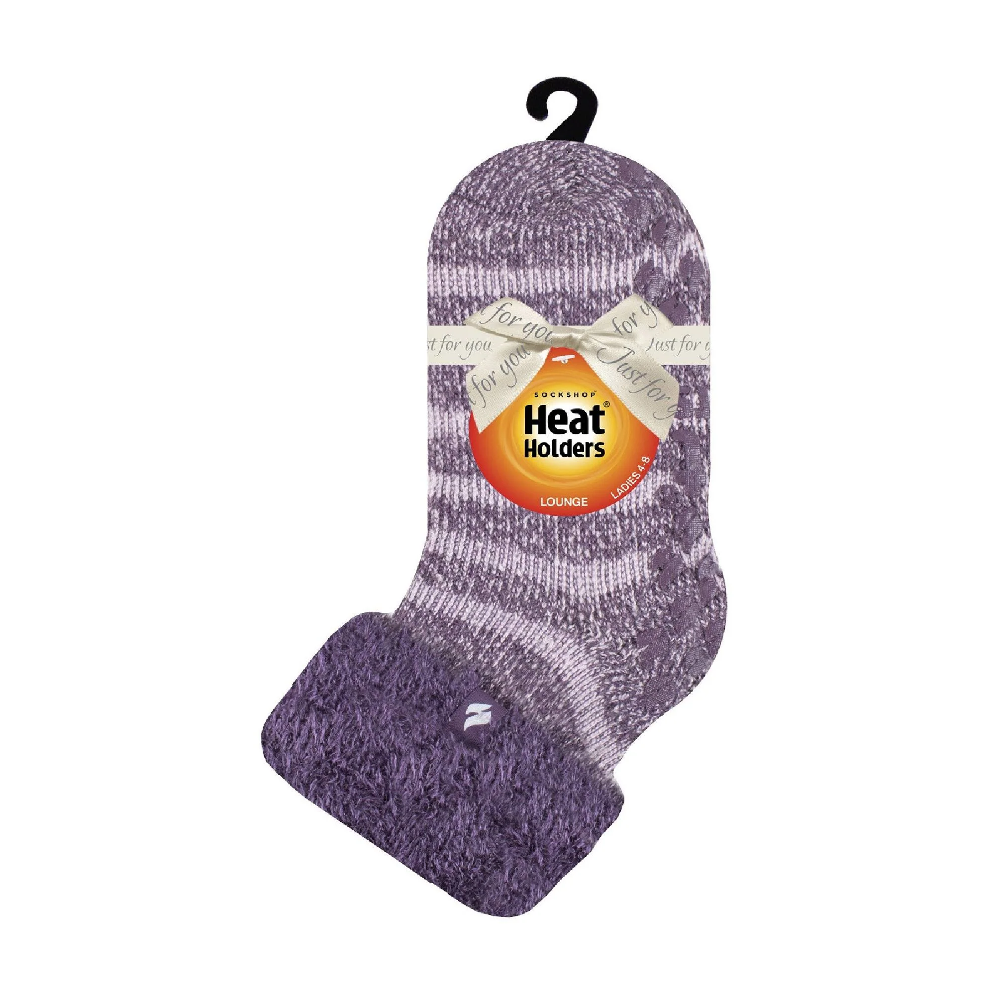 Ladies Non Slip Thermal Low Cut Ankle Slipper Bed Socks with Grips - Image 78