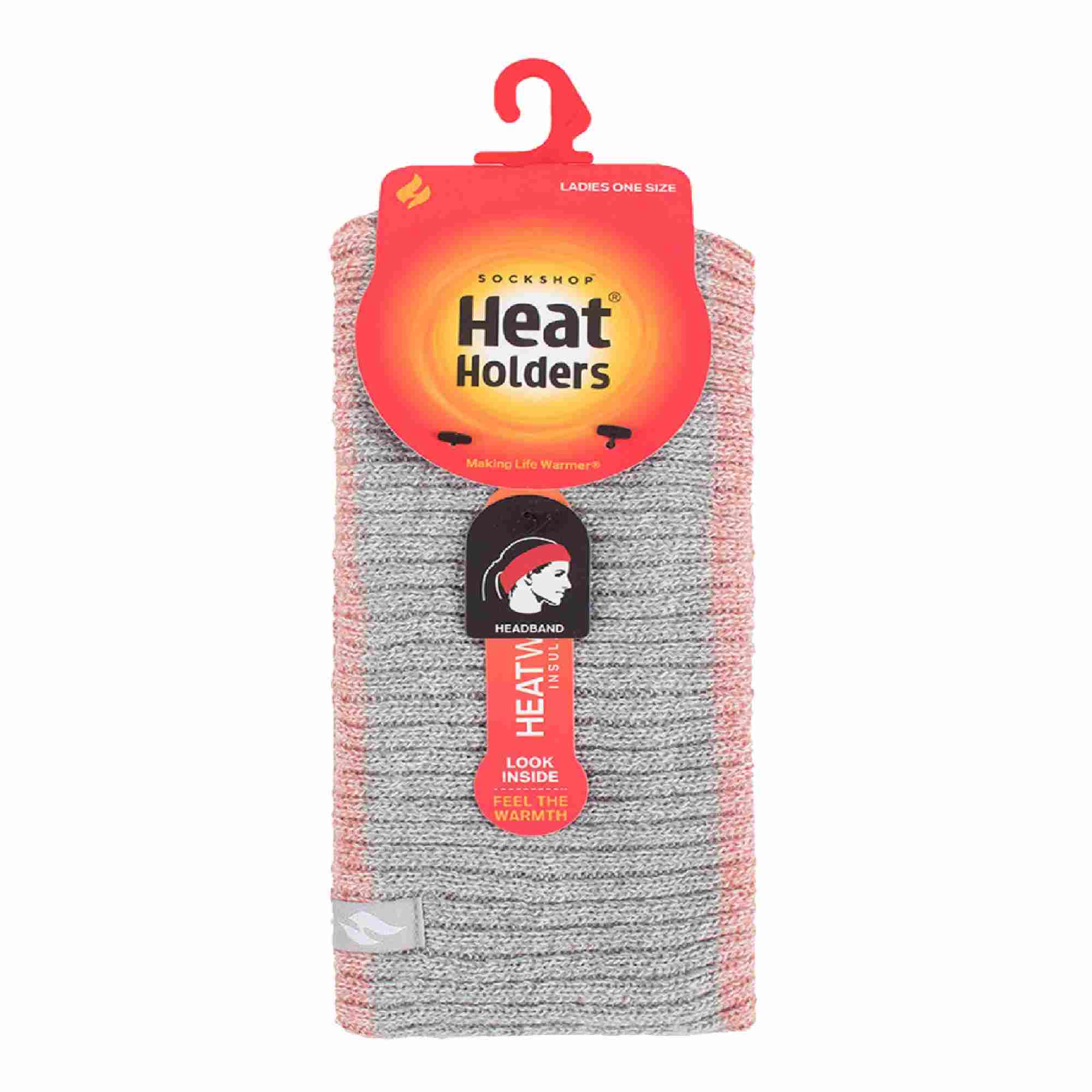 Ladies Cable Knitted Fleece Lined Thermal Winter Ear Warmer Headband - Image 42