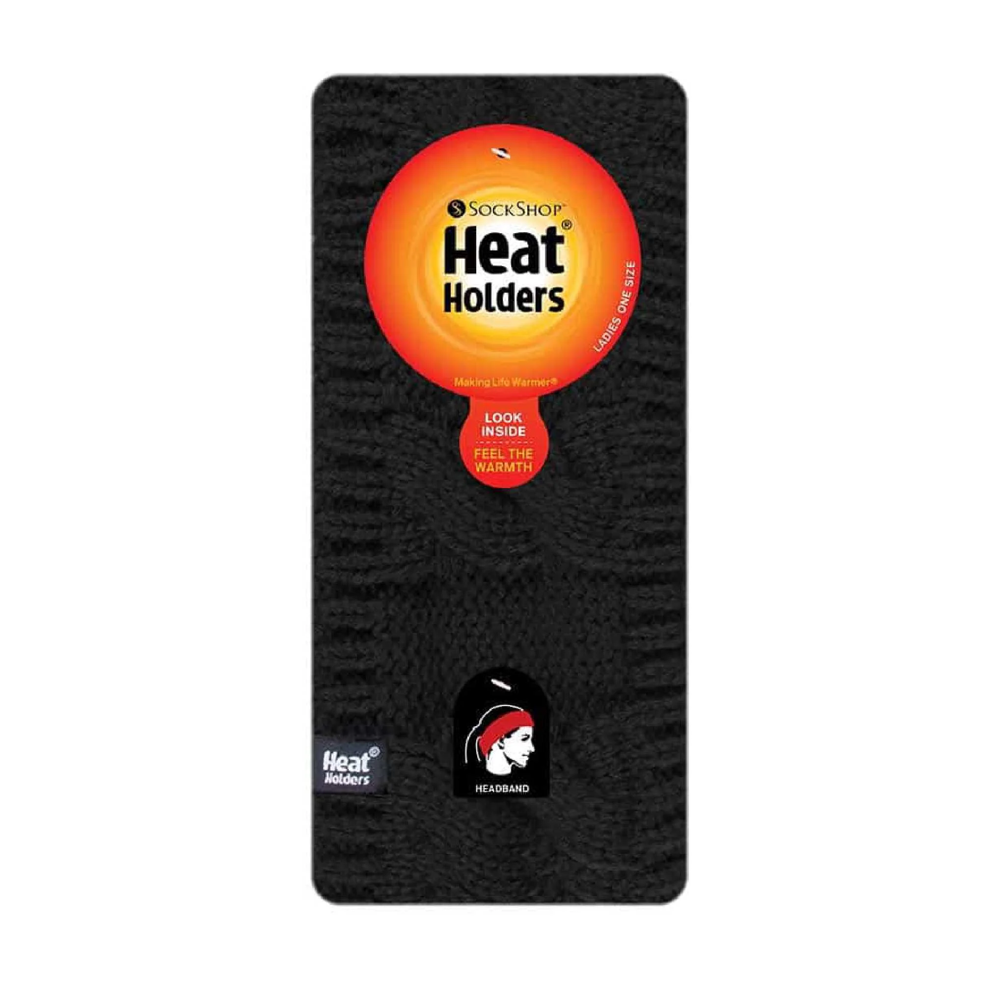 Ladies Cable Knitted Fleece Lined Thermal Winter Ear Warmer Headband - Image 6