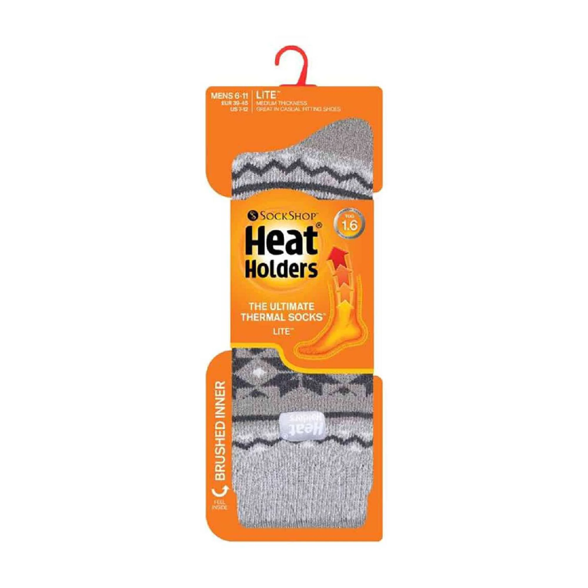 Mens Thin Warm 1.6 Tog Lightweight Thermal Dress Socks - Image 50