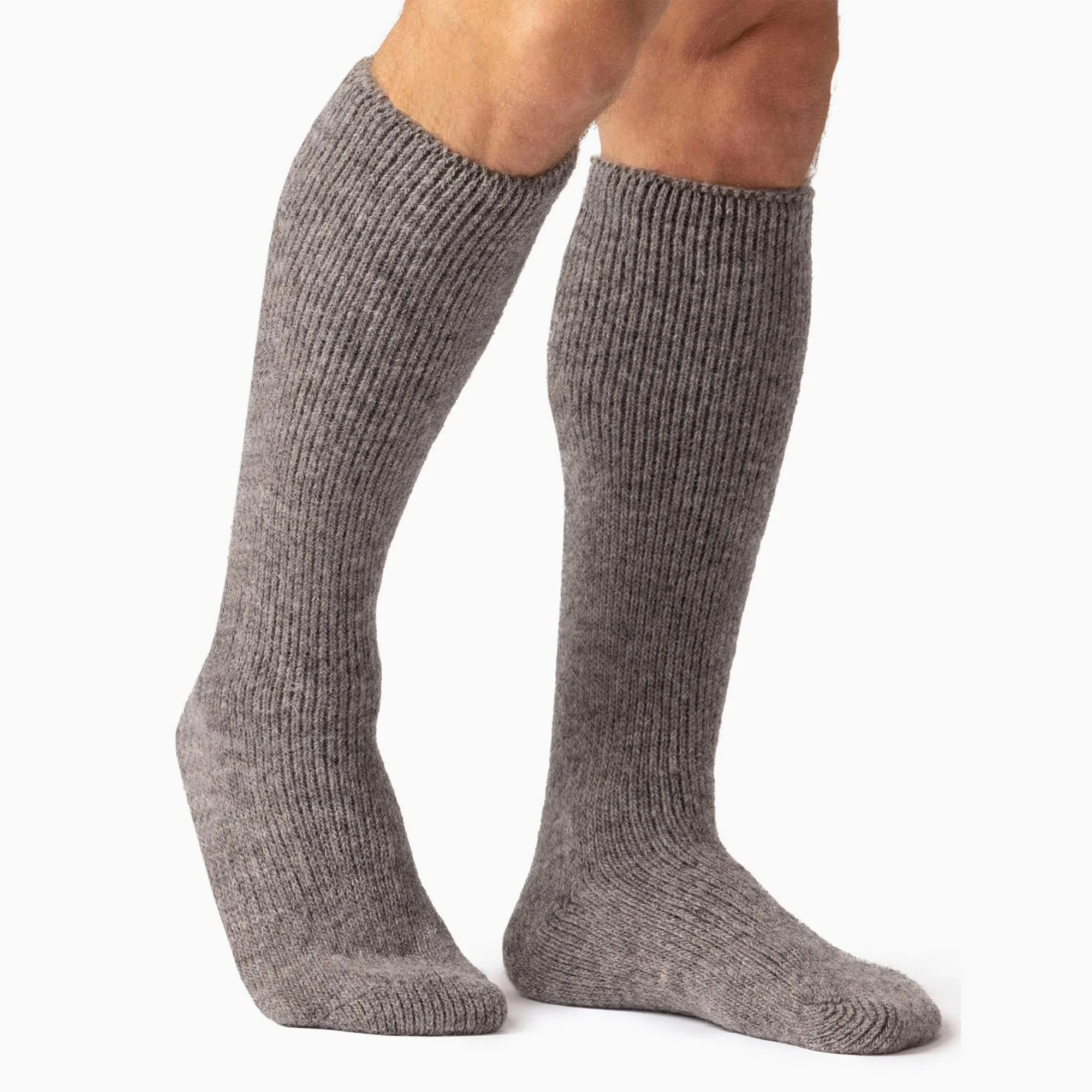 Mens Extra Long 2.7 TOG Knee High Wool Rich Thermal Socks - Image 11
