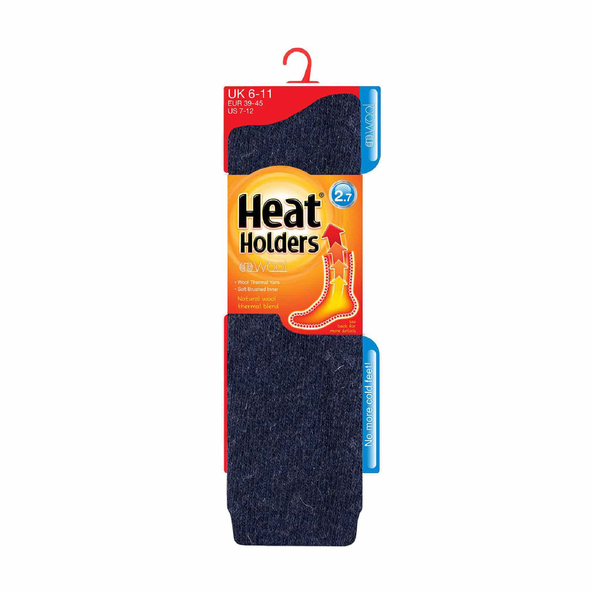 Mens Extra Long 2.7 TOG Knee High Wool Rich Thermal Socks - Image 14