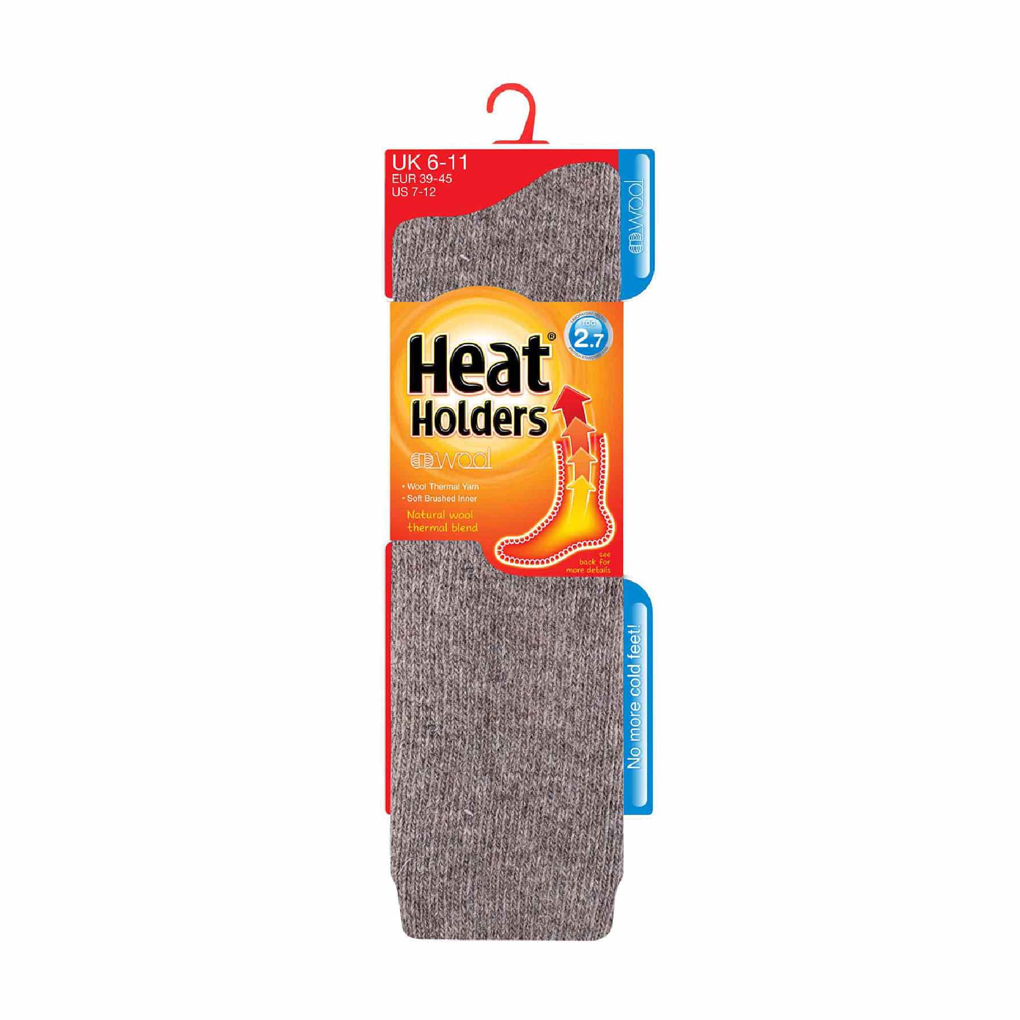 Mens Extra Long 2.7 TOG Knee High Wool Rich Thermal Socks - Image 18