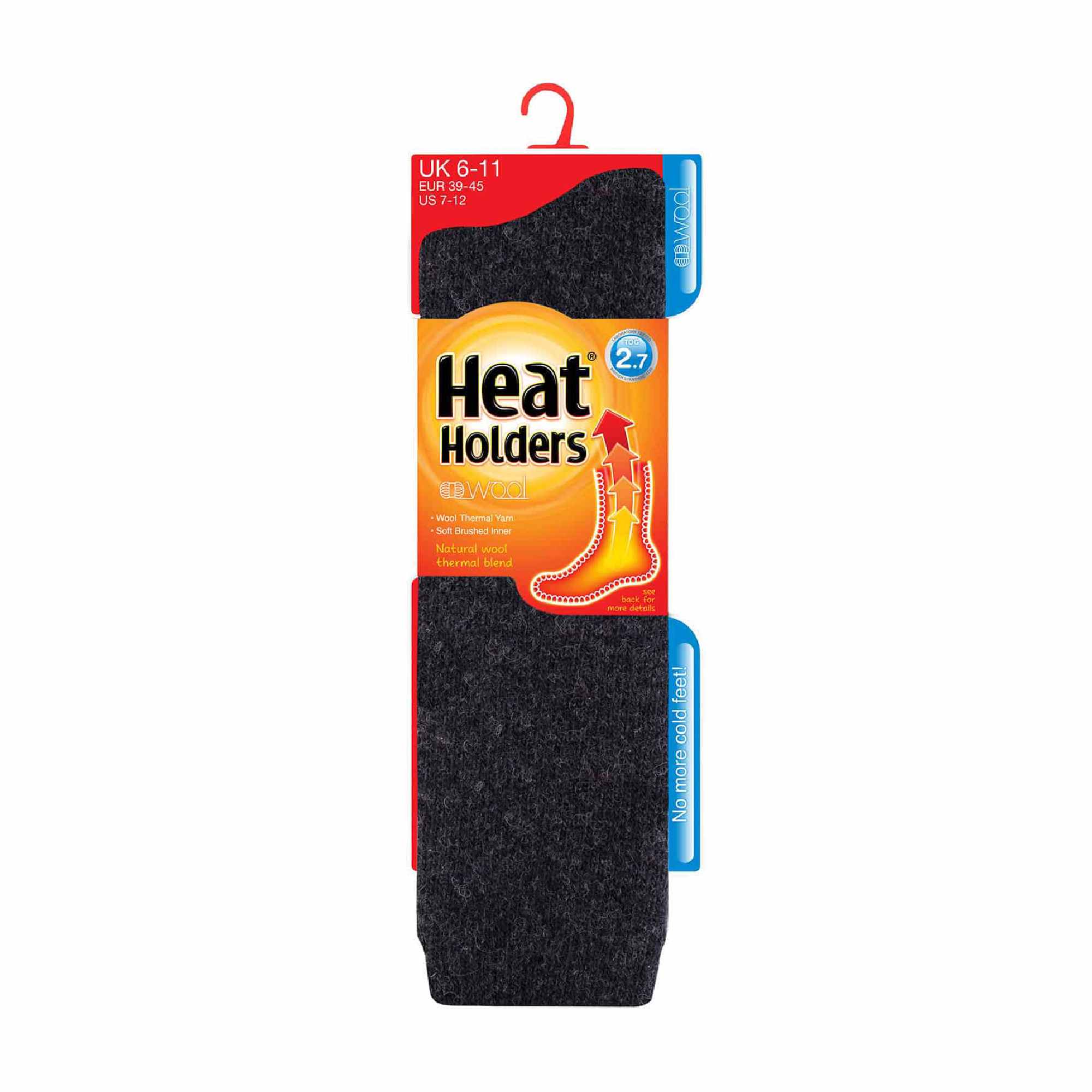 Mens Extra Long 2.7 TOG Knee High Wool Rich Thermal Socks - Image 6