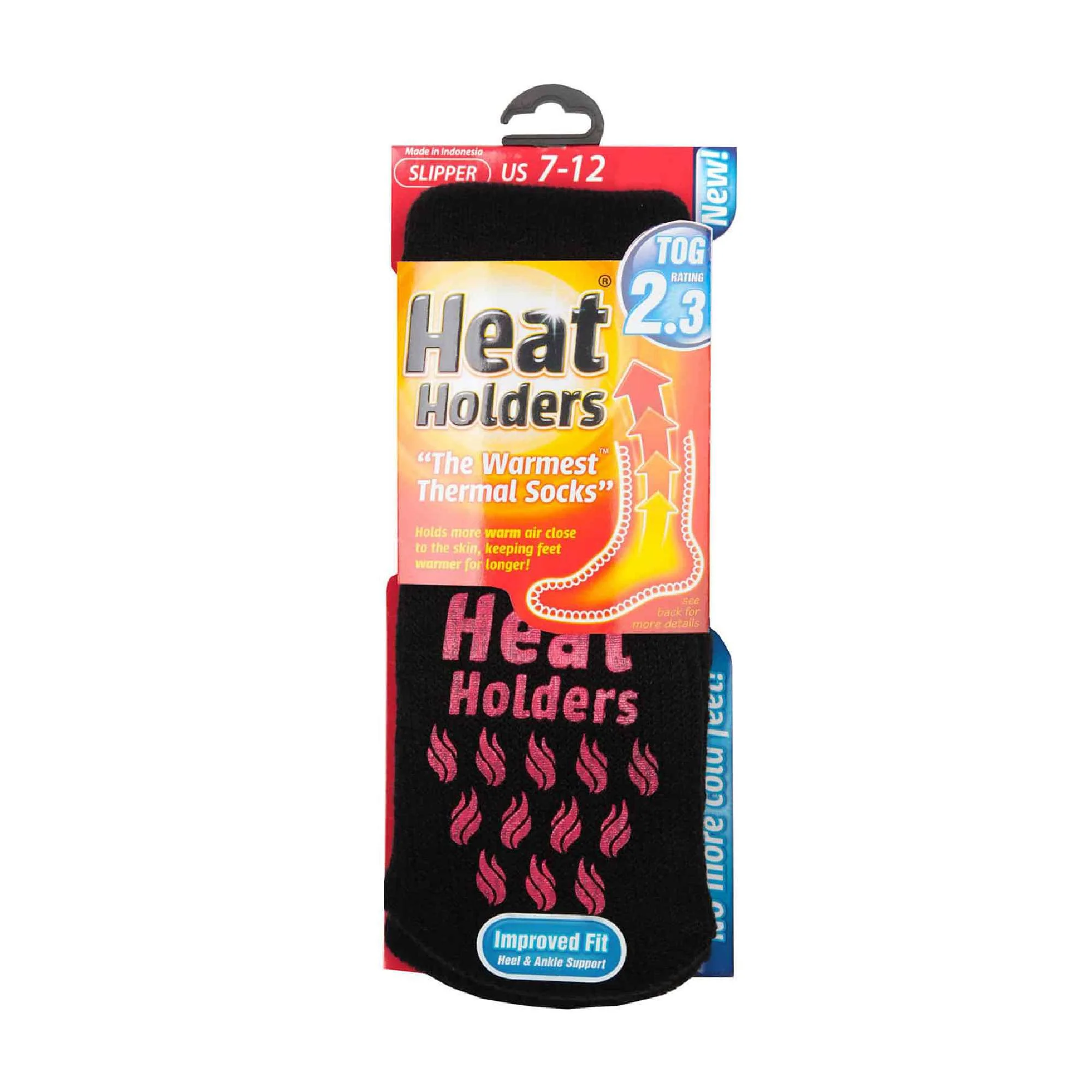 Mens Winter Non Slip Thermal Slipper Socks with Grips - Image 6