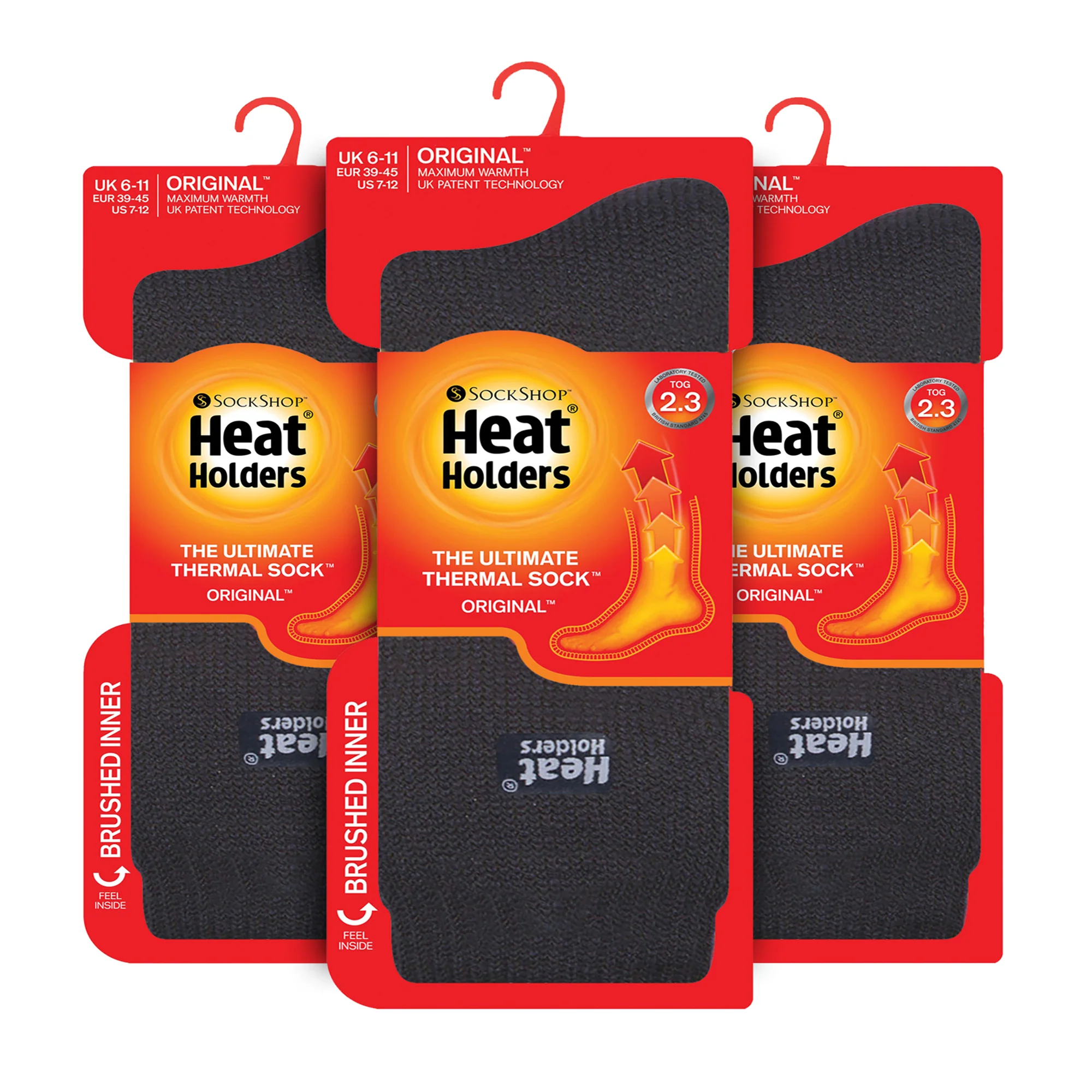 Mens Original Thick Winter Thermal Socks (Multipack Options) - Image 30