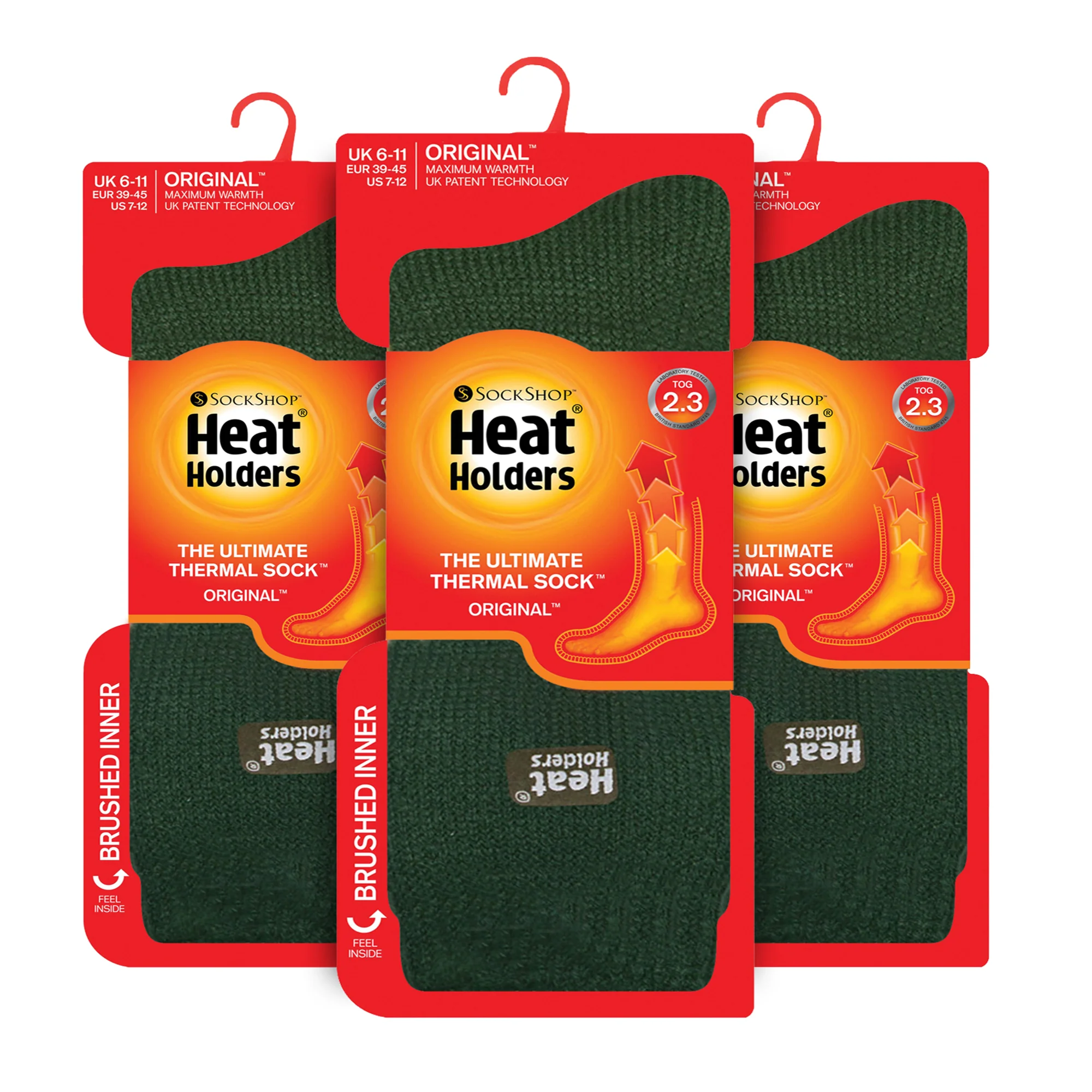 Mens Original Thick Winter Thermal Socks (Multipack Options) - Image 53