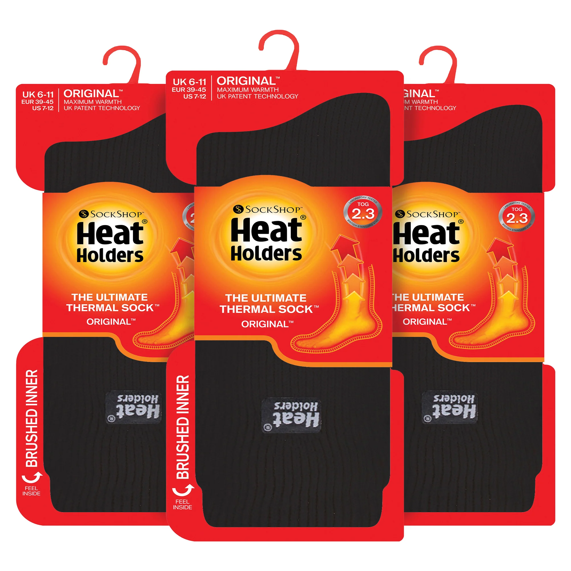 Mens Original Thick Winter Thermal Socks (Multipack Options) - Image 6