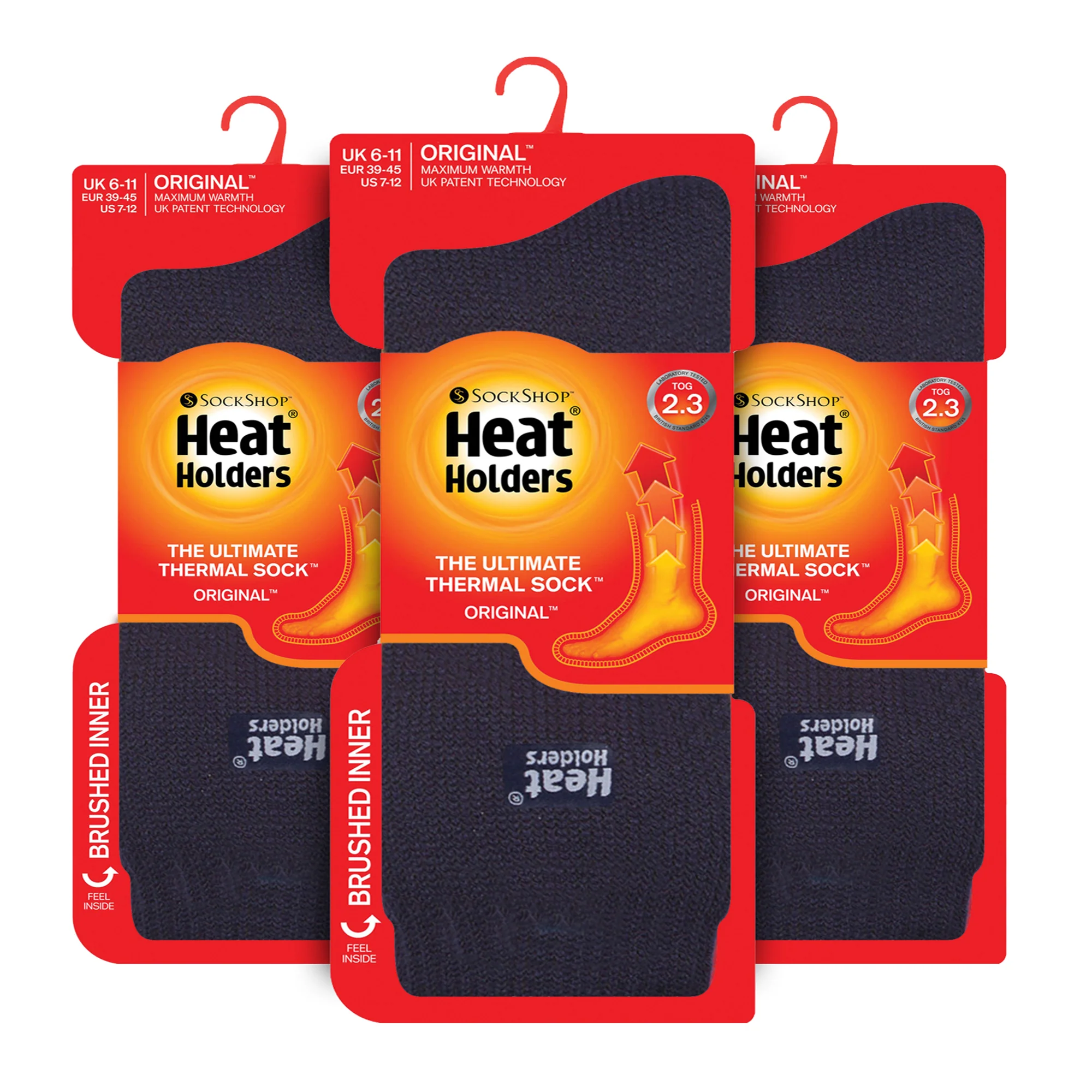 Mens Original Thick Winter Thermal Socks (Multipack Options) - Image 65
