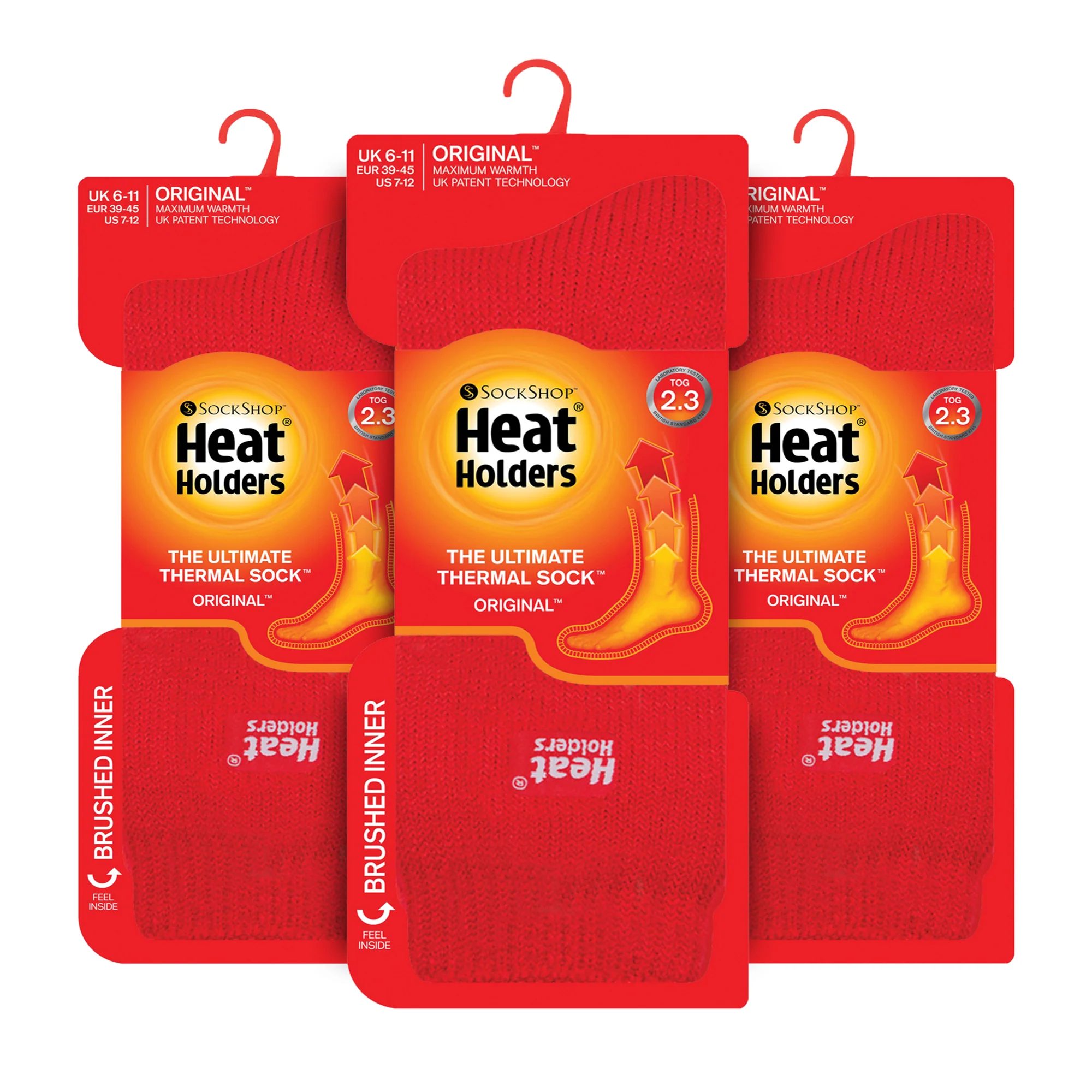 Mens Original Thick Winter Thermal Socks (Multipack Options) - Image 76