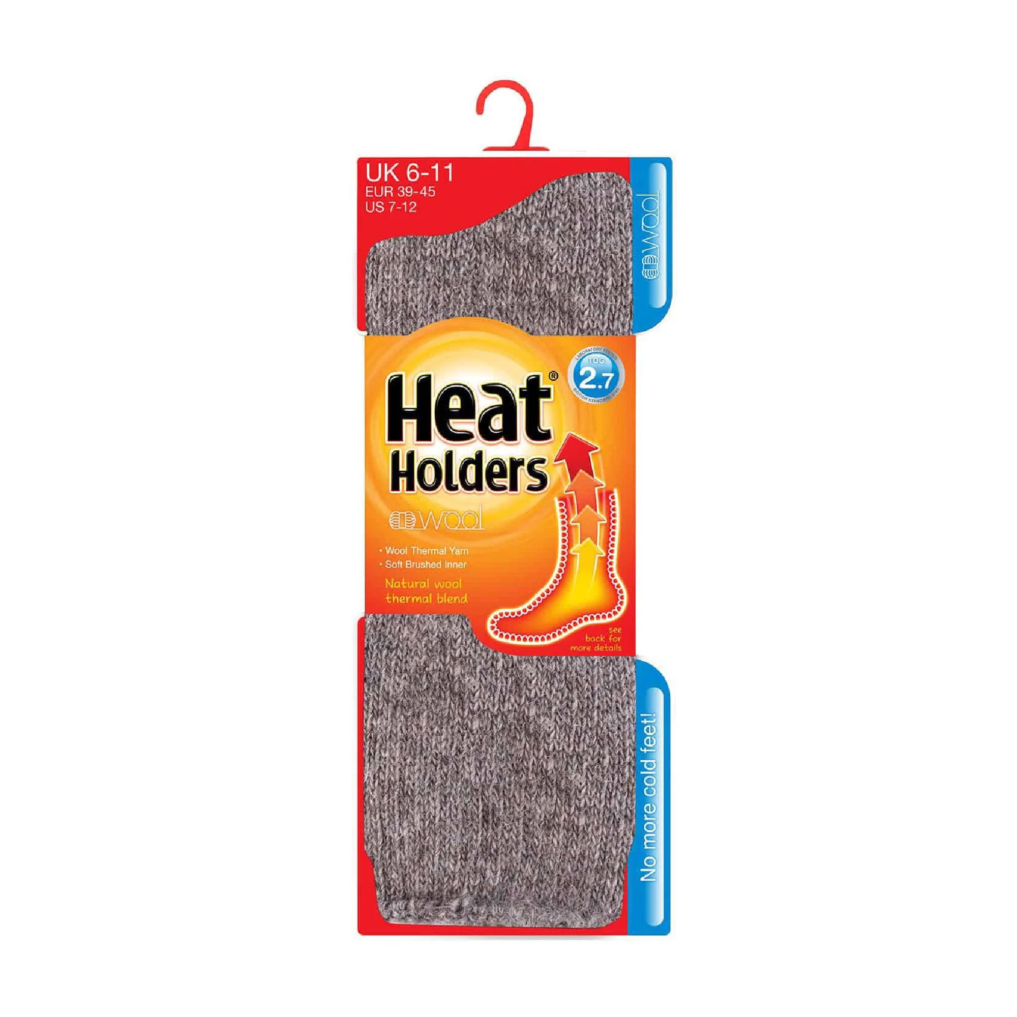 Mens Winter Warm 2.7 TOG Wool Rich Thermal Socks - Image 18