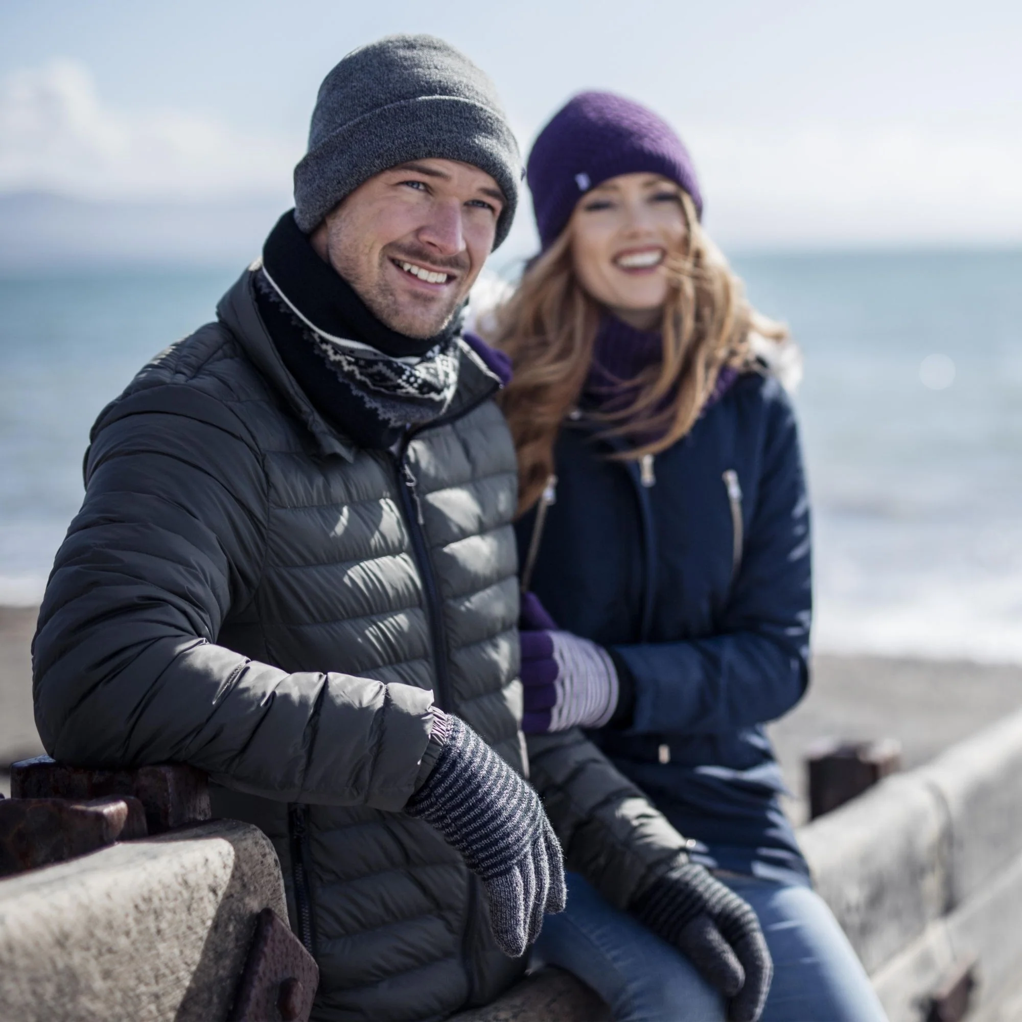 Mens 3.6 TOG Fleece Lined Thermal Turn Over Cuff Winter Beanie Hat - Image 8