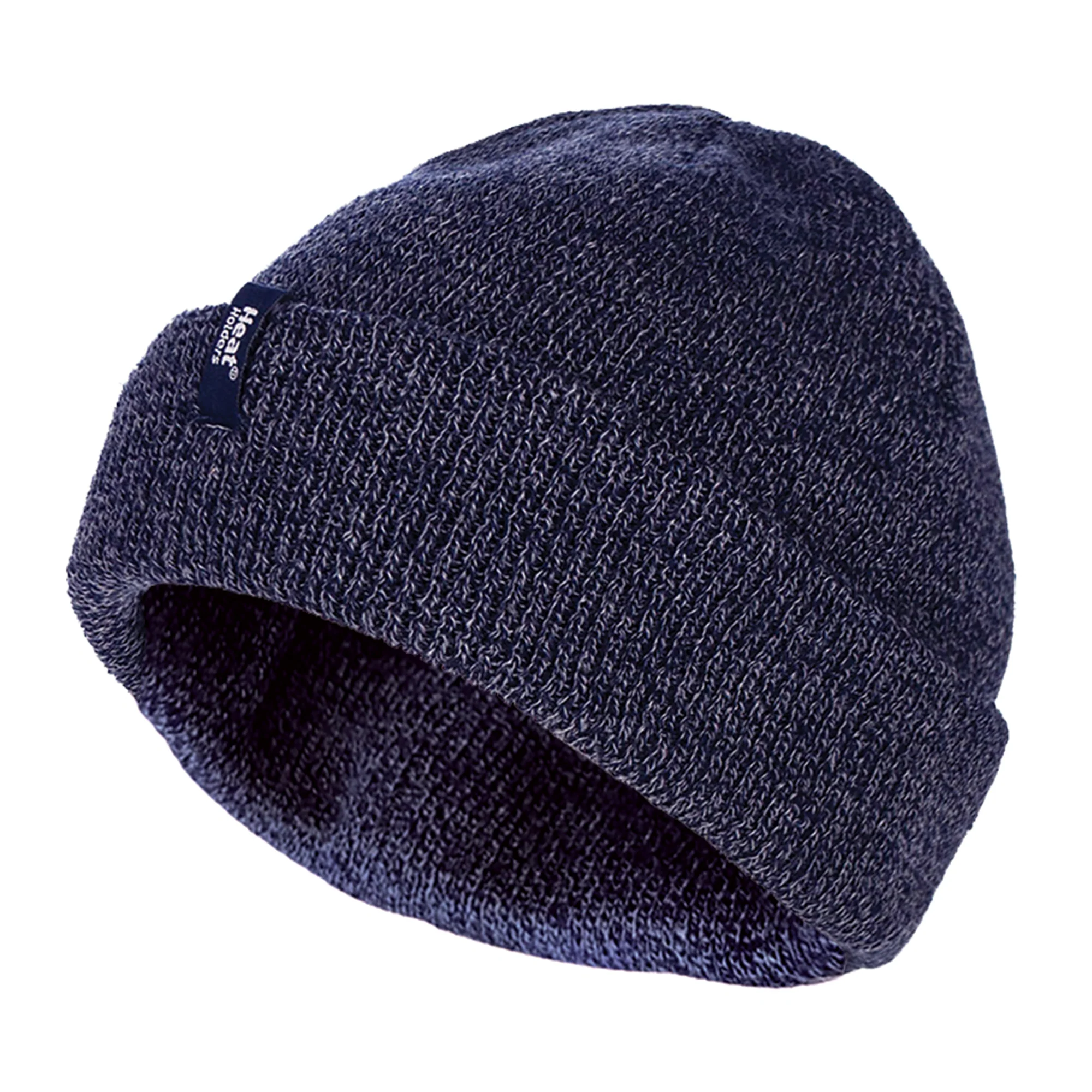 Mens 3.6 TOG Fleece Lined Thermal Turn Over Cuff Winter Beanie Hat - Image 9