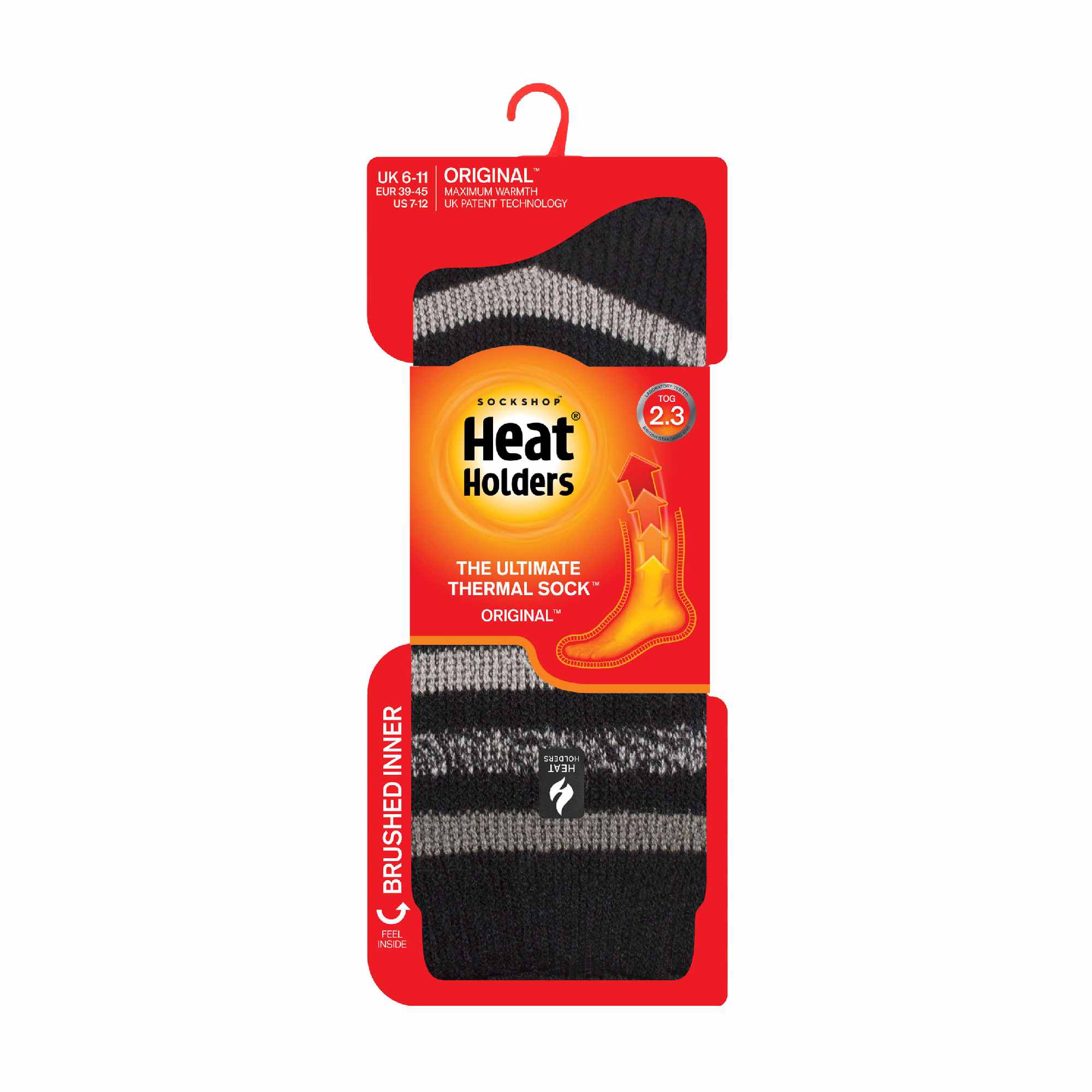 Mens Twist Patterned Thick Winter Warm Thermal Socks - Image 14