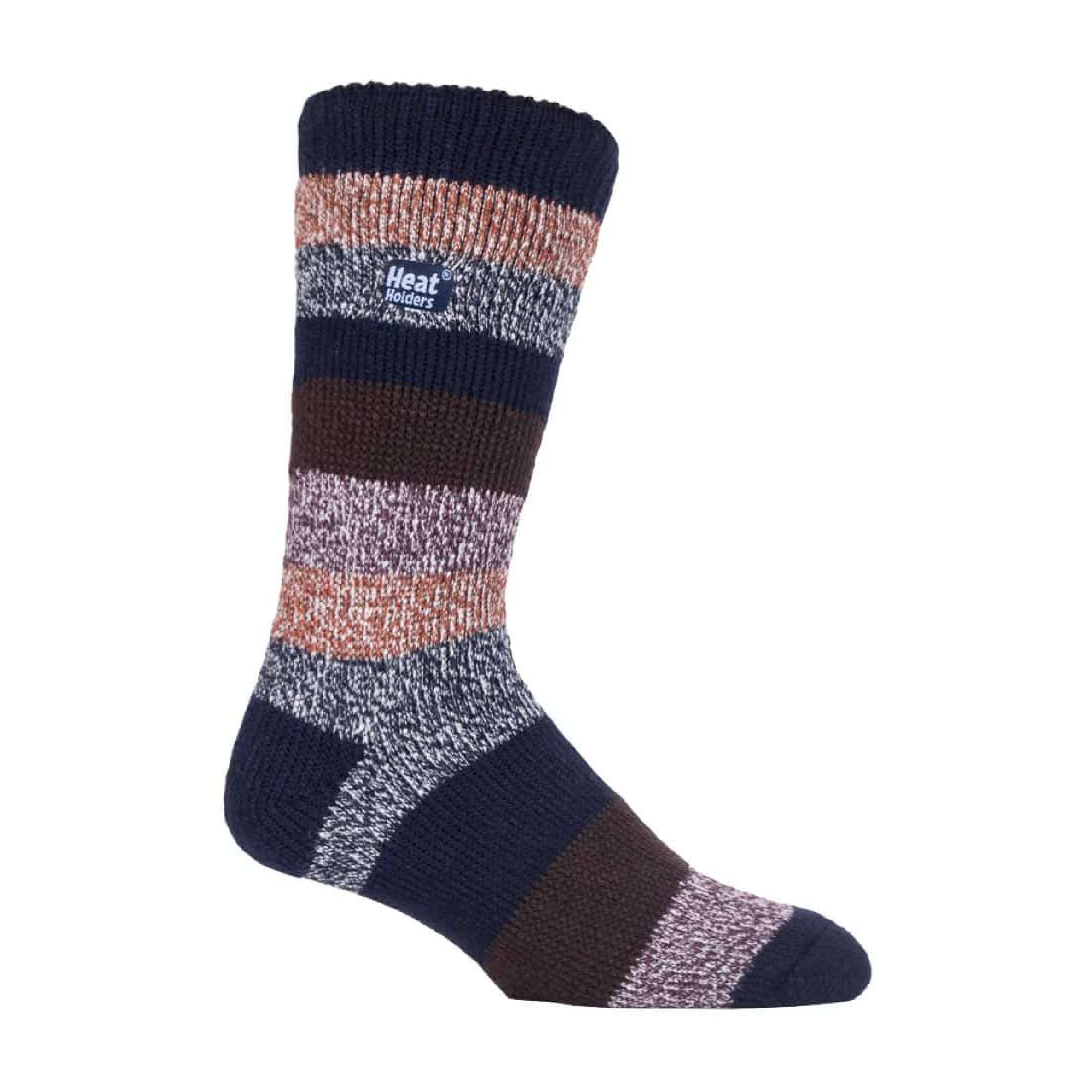 Mens Twist Patterned Thick Winter Warm Thermal Socks - Image 153