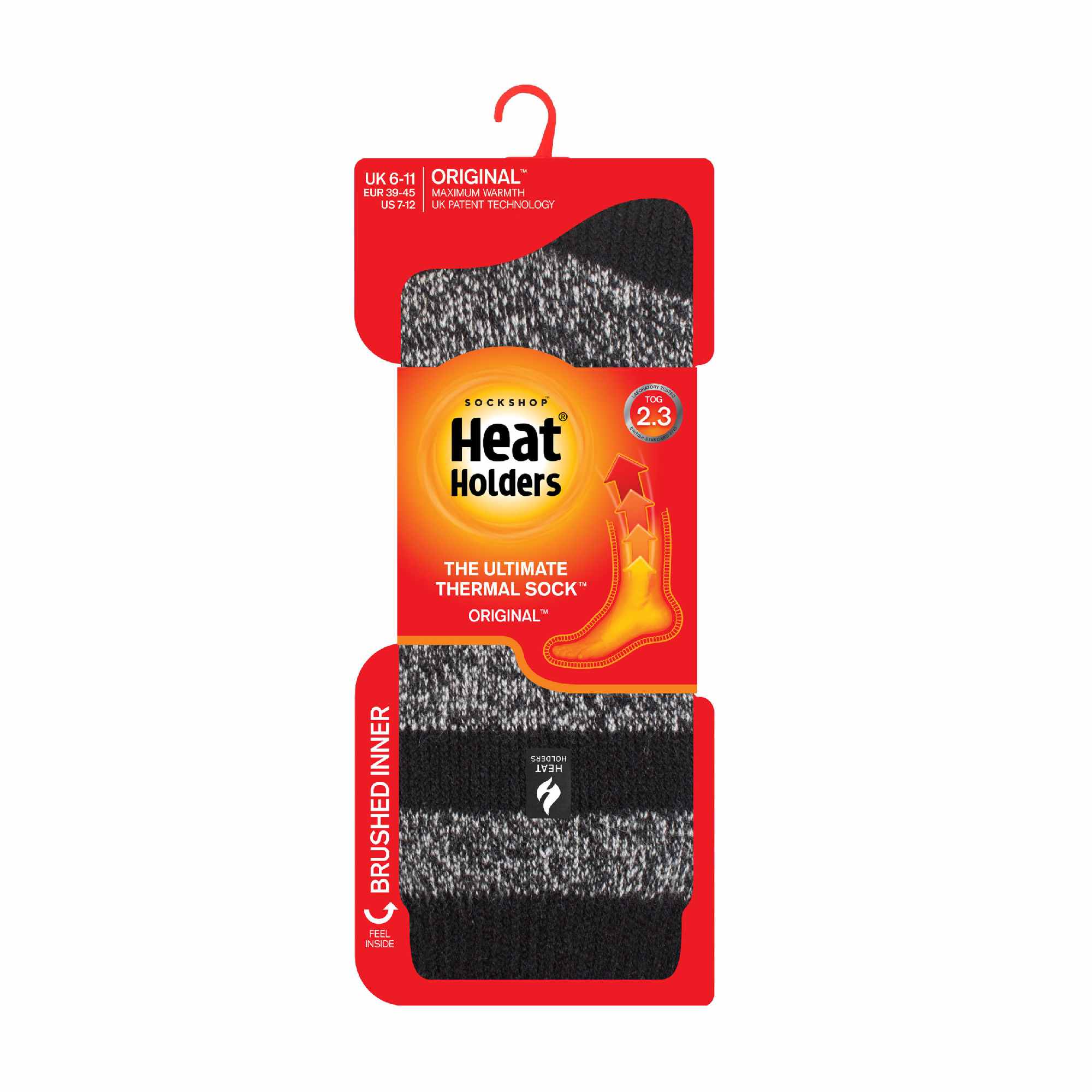 Mens Twist Patterned Thick Winter Warm Thermal Socks - Image 22