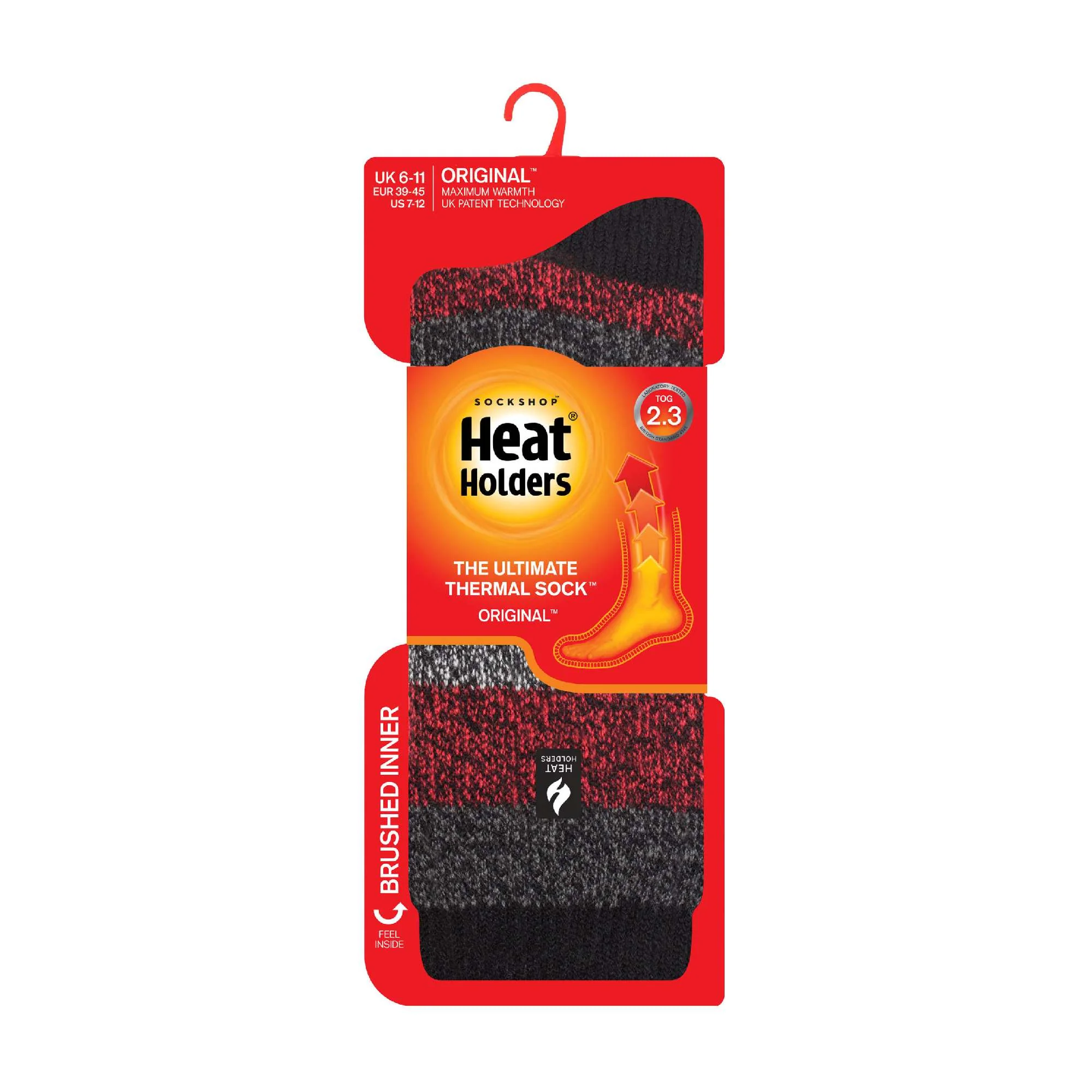 Mens Twist Patterned Thick Winter Warm Thermal Socks - Image 30