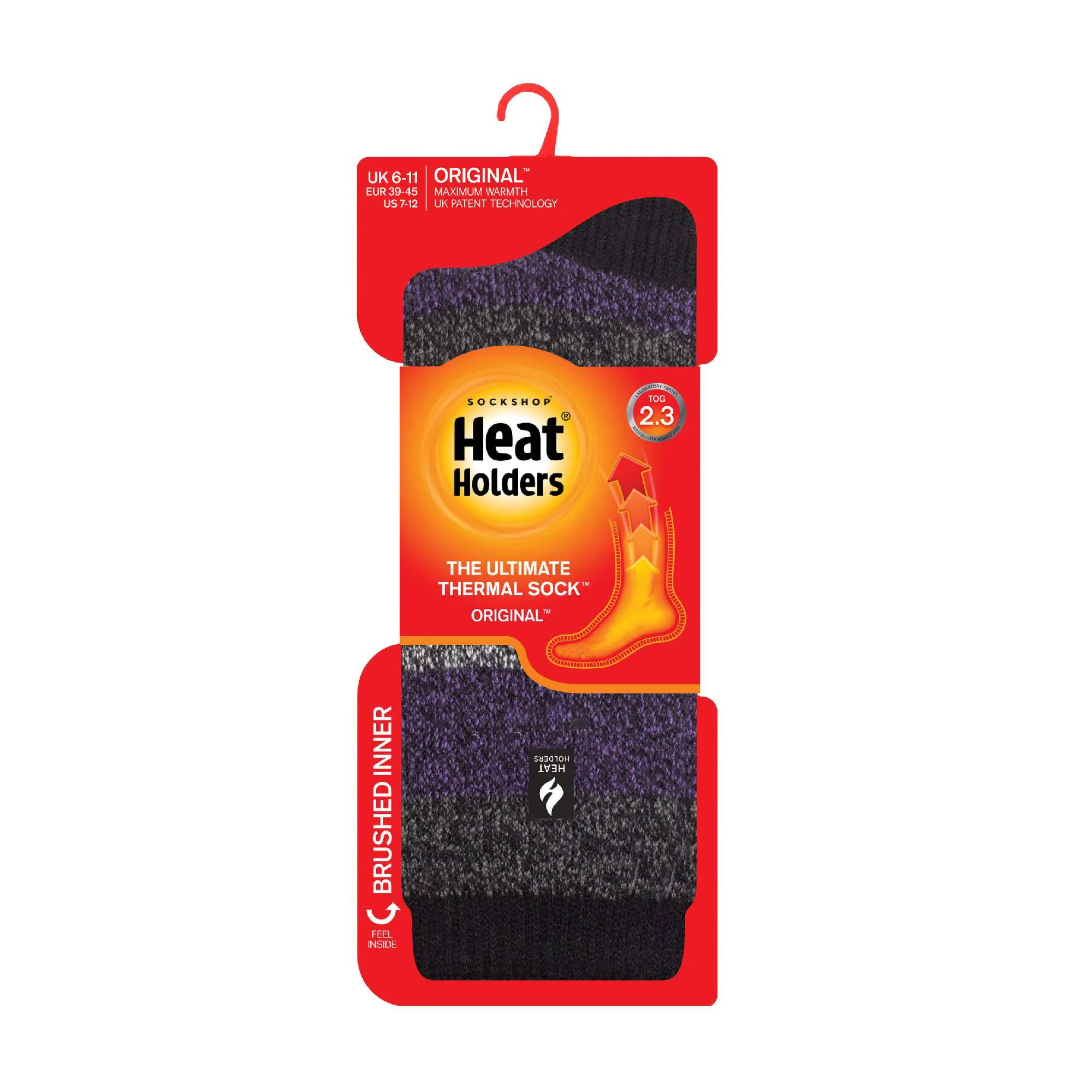 Mens Twist Patterned Thick Winter Warm Thermal Socks - Image 34