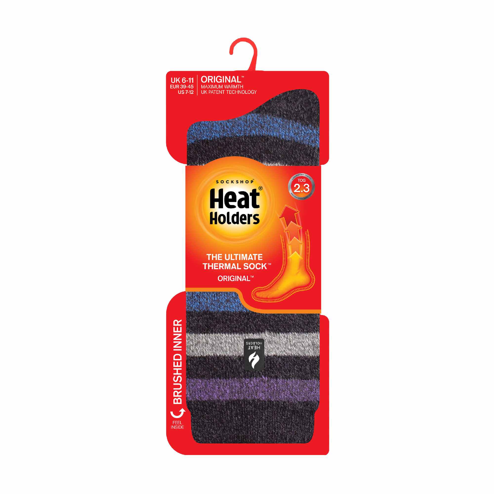 Mens Twist Patterned Thick Winter Warm Thermal Socks - Image 74