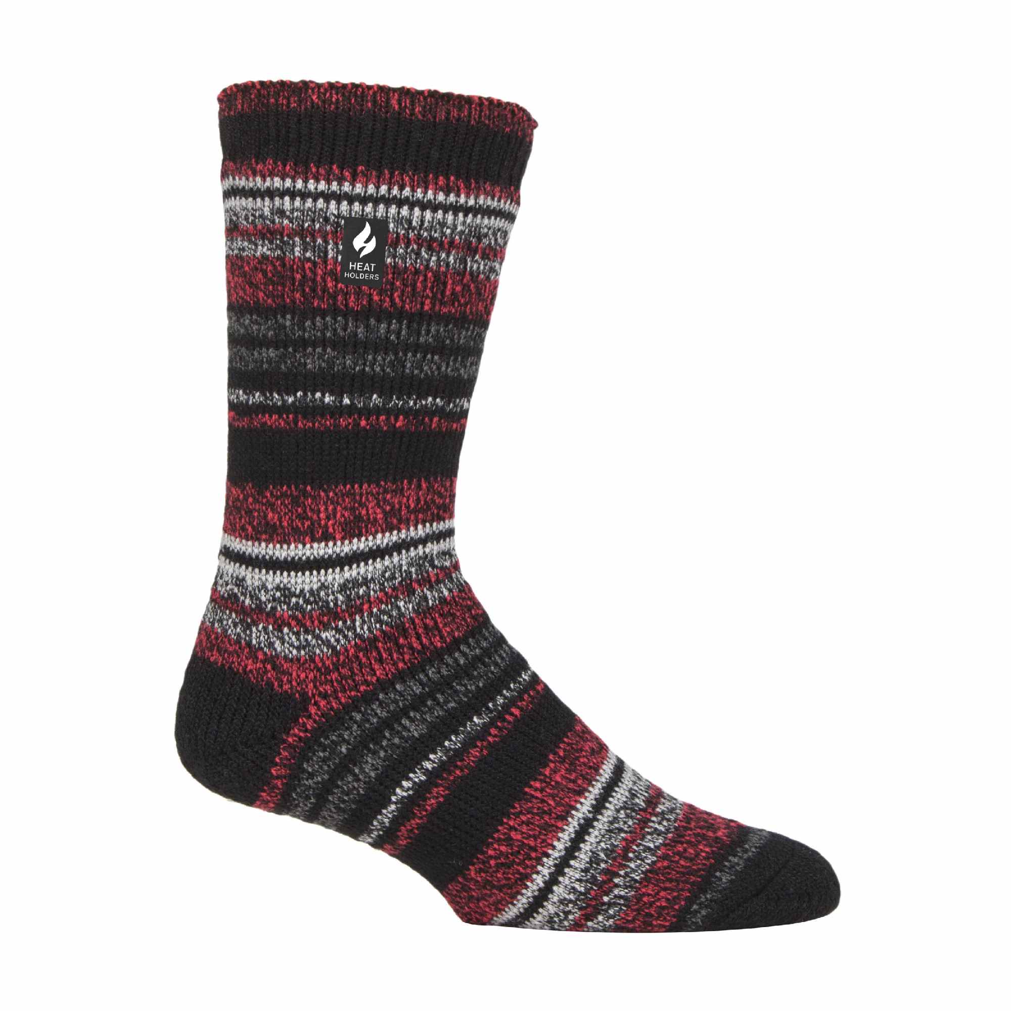 Mens Twist Patterned Thick Winter Warm Thermal Socks - Image 9
