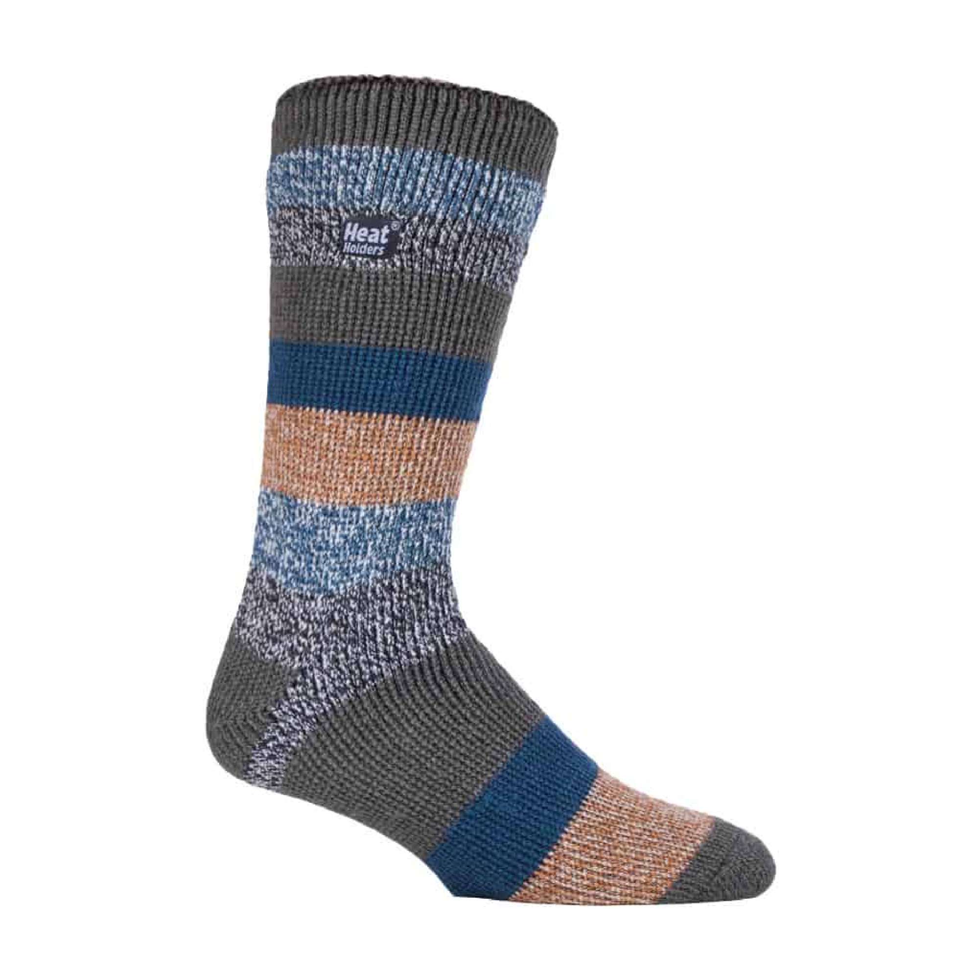 Mens Twist Patterned Thick Winter Warm Thermal Socks - Image 97