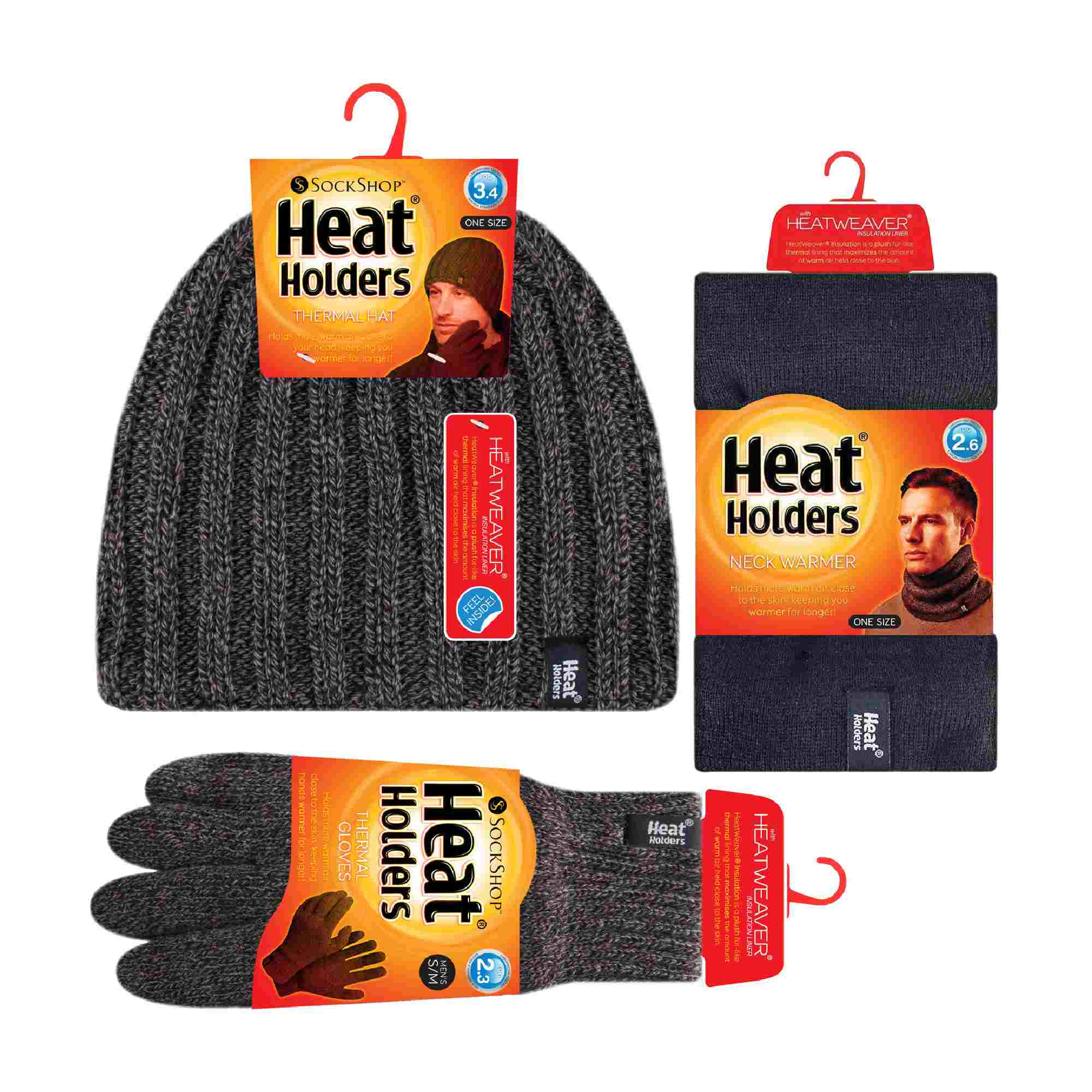 Mens Fleece Lined Thermal Hat & Gloves Set for Winter - Image 8