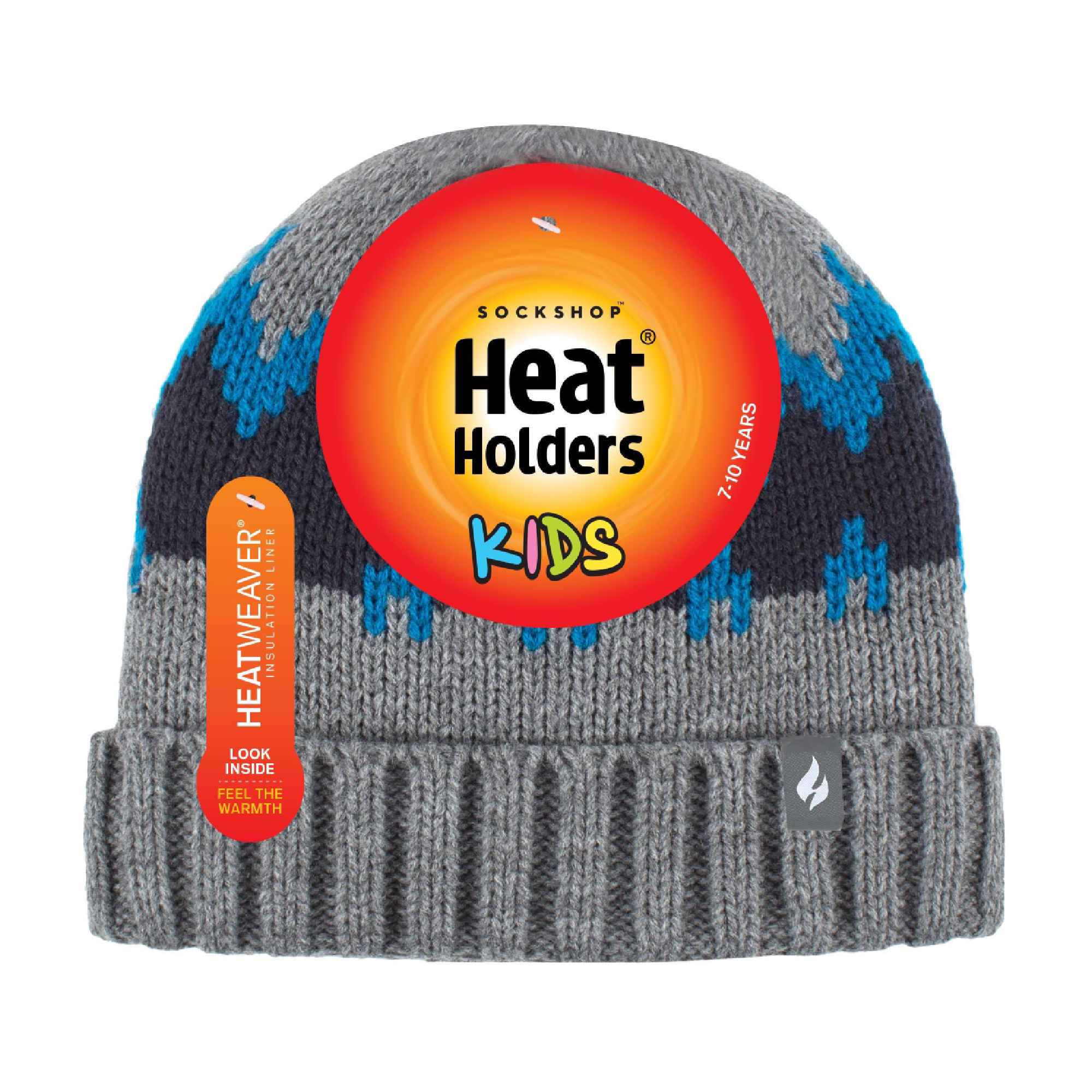 Boys Thick Ribbed Patterned Knitted Soft Beanie Hat - Image 8