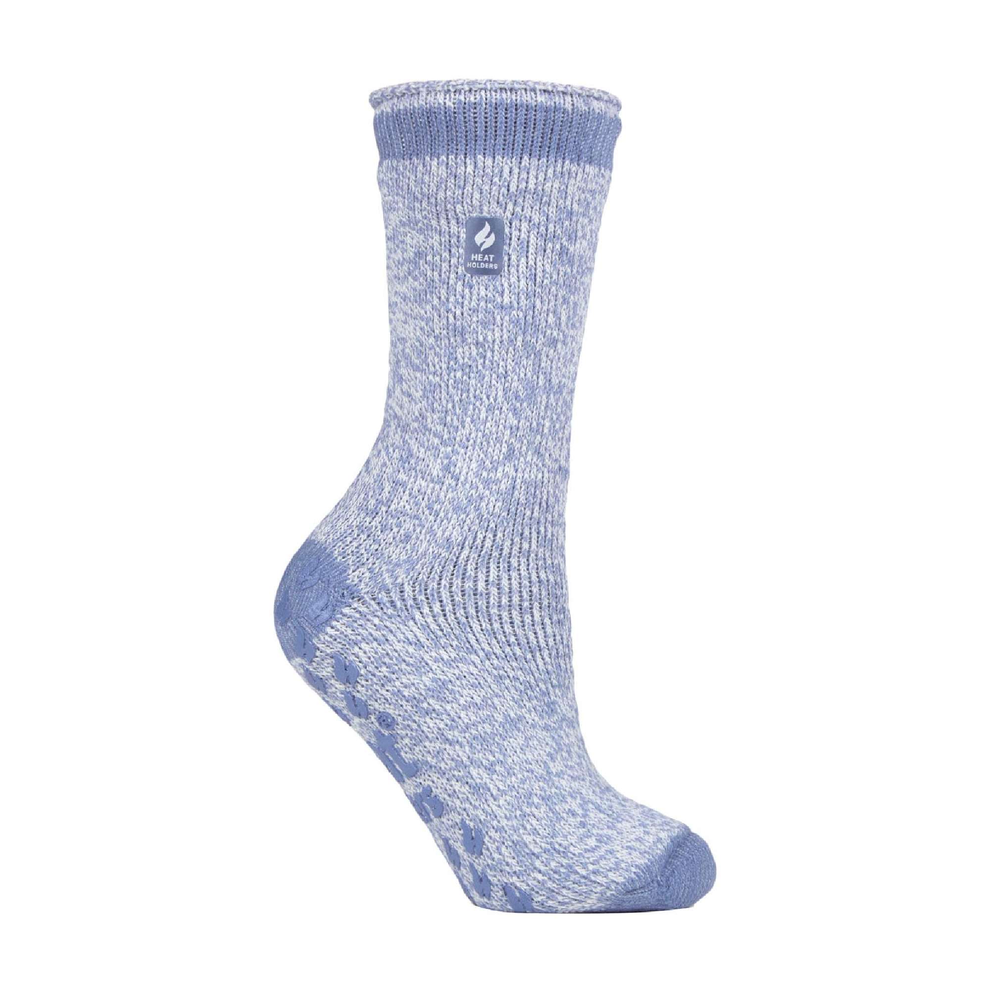 Ladies Extra Warm Fluffy Non Slip Thermal Slipper Socks - Image 17