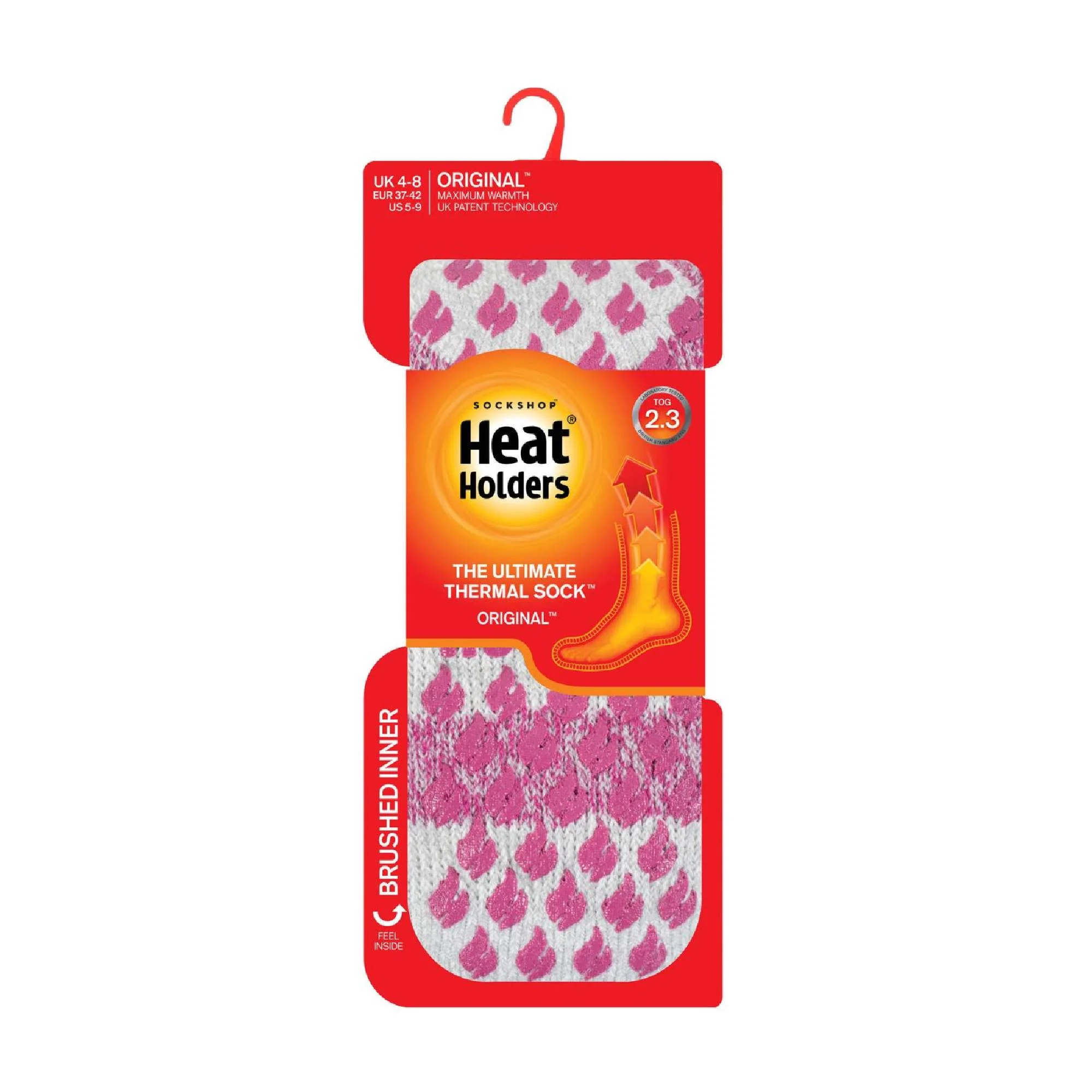 Ladies Extra Warm Fluffy Non Slip Thermal Slipper Socks - Image 34