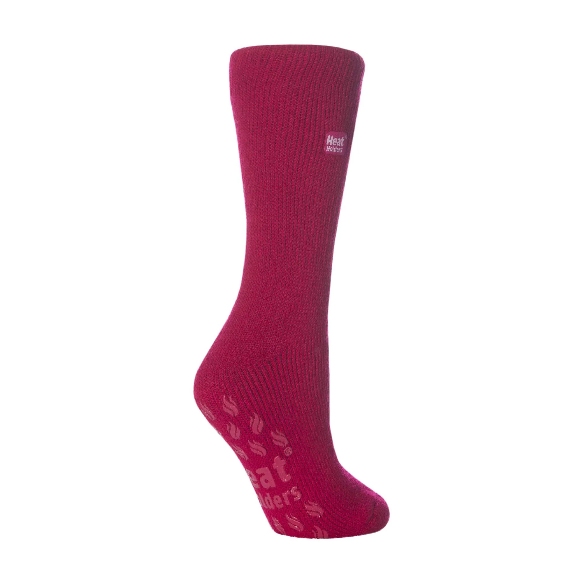 Ladies Extra Warm Fluffy Non Slip Thermal Slipper Socks - Image 61