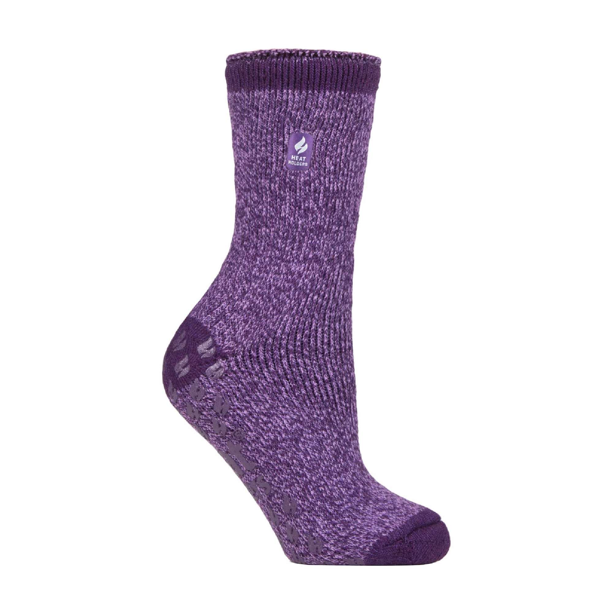 Ladies Extra Warm Fluffy Non Slip Thermal Slipper Socks - Image 65