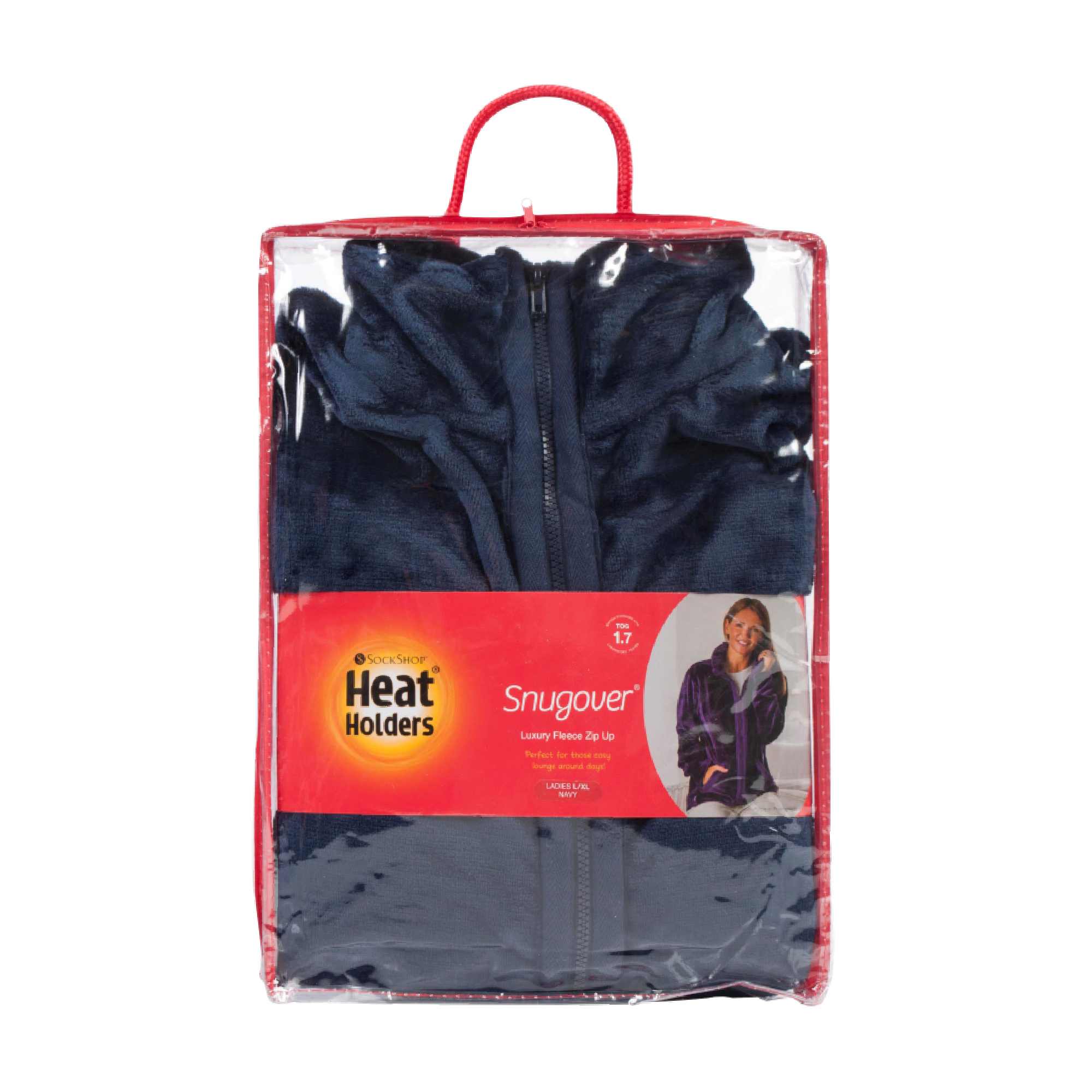 Ladies 1.7 TOG Oversized Full Zip Up Thermal Fleece Jacket for Winter - Image 6