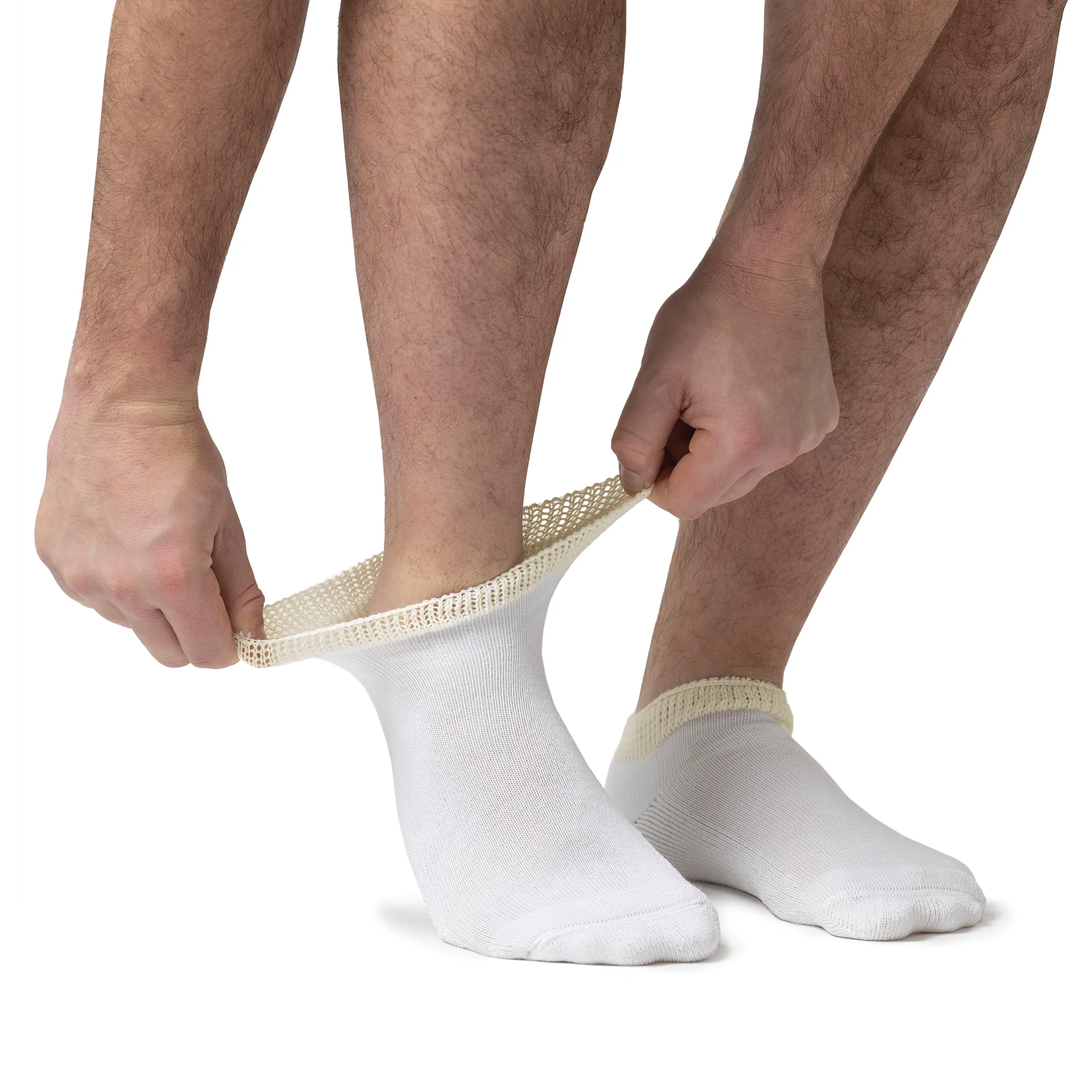 3 Pack Cotton Trainer Diabetic Socks for Swollen Feet & Ankles - Image 7