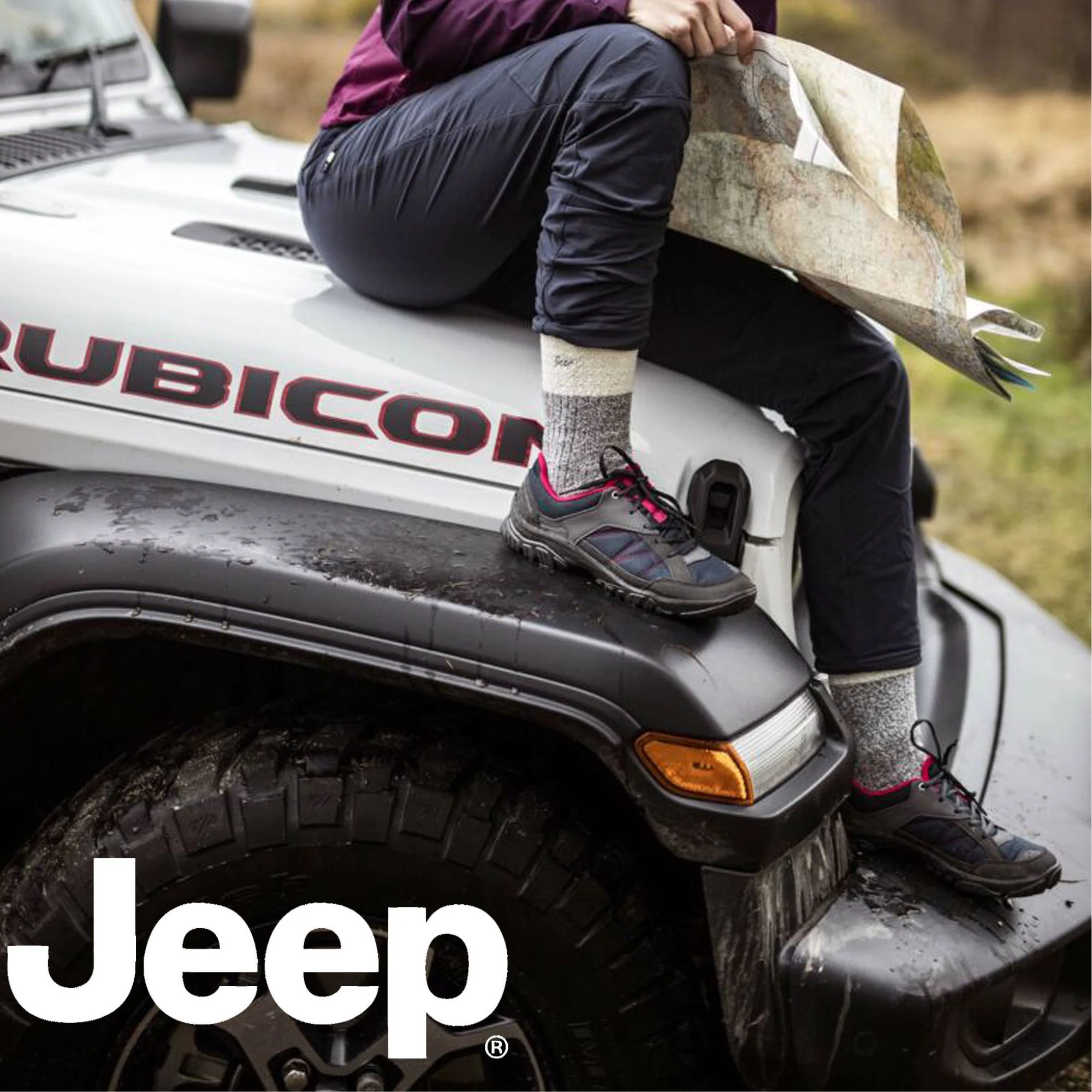 3 Pack Ladies Cotton Cushioned Hiking Socks - Image 3