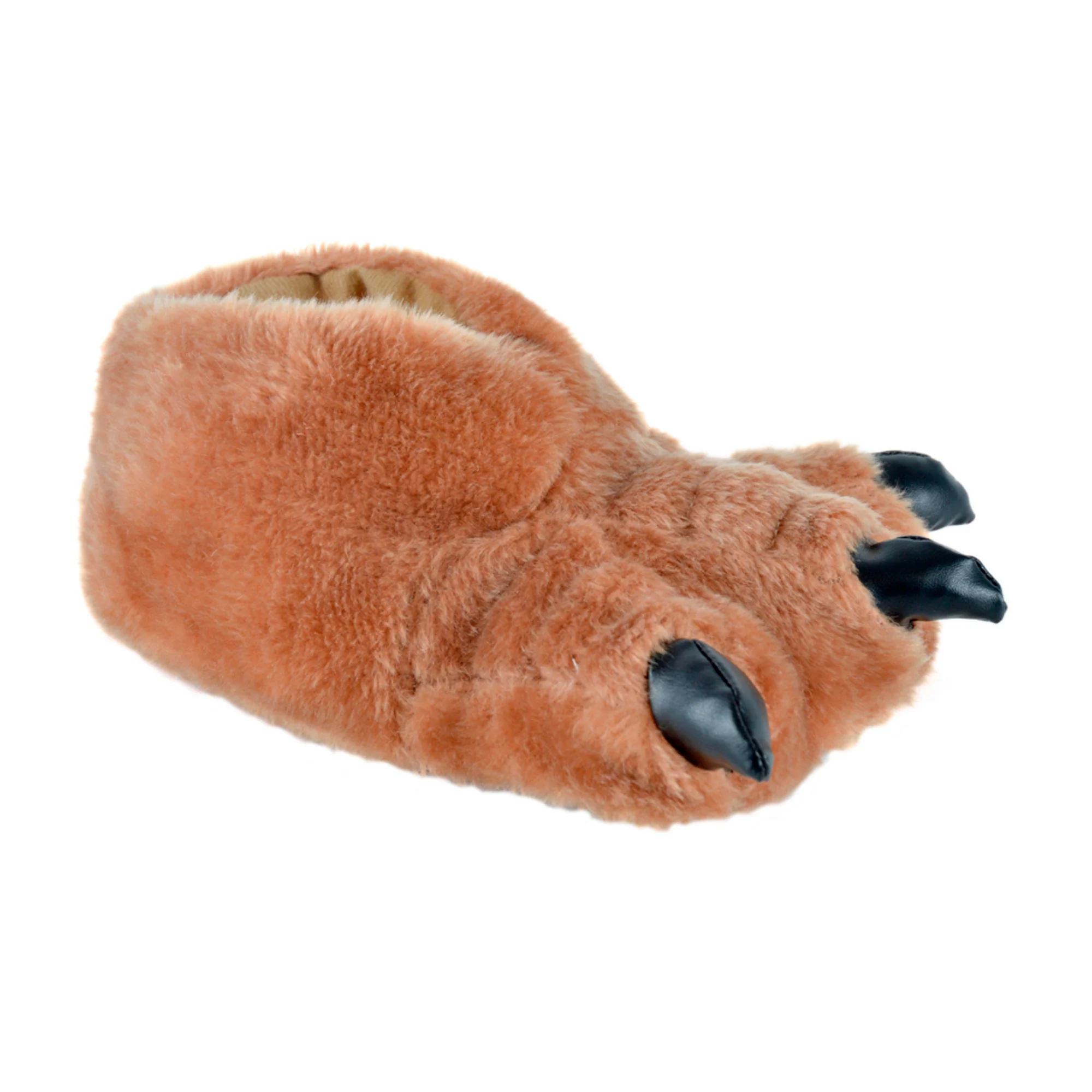 Kids Novelty 3D Monster Feet Plush Slippers (4 Sizes) - Image 3
