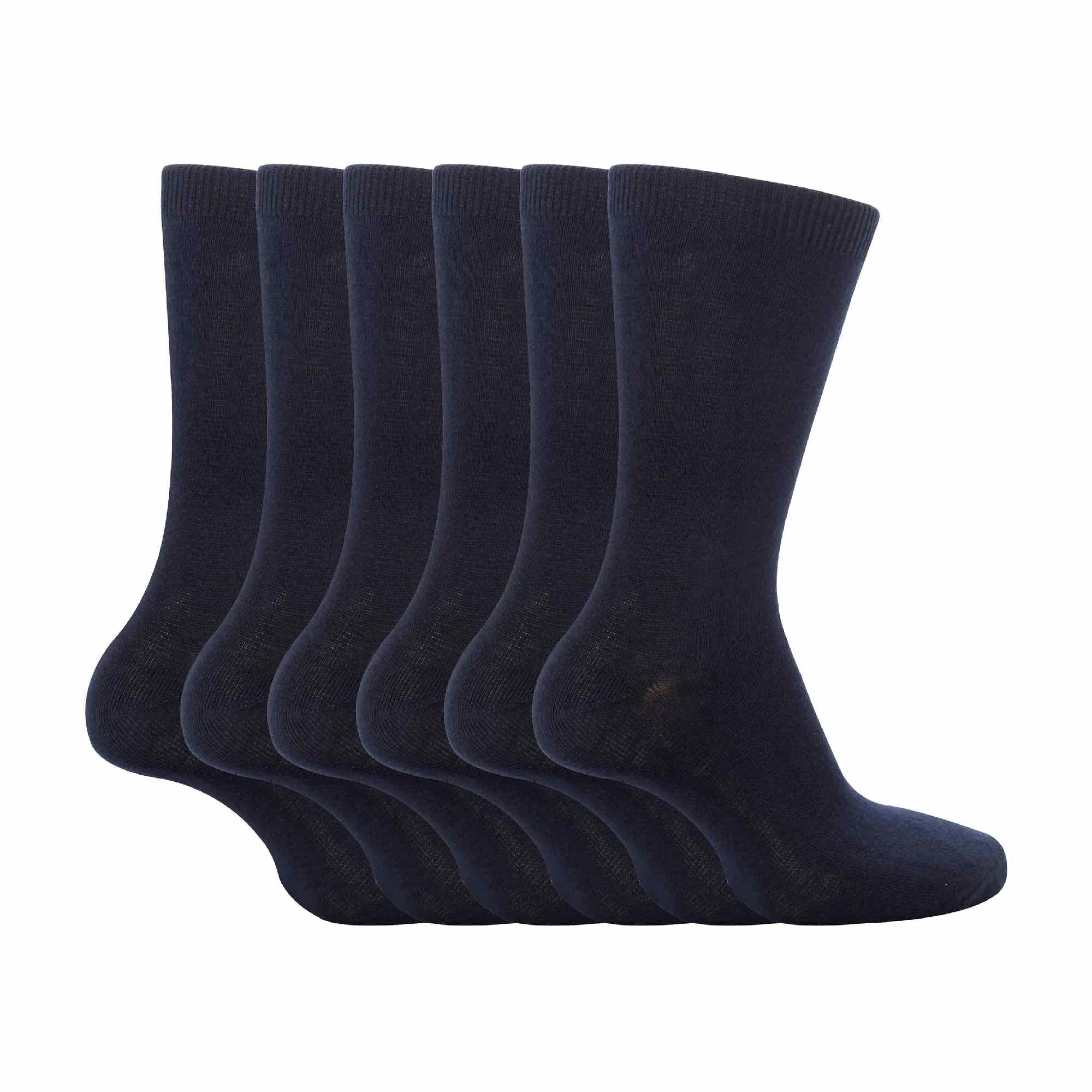 6 Pack Girls & Boys Plain Soft Breathable Cotton School Socks (3 Sizes) - Image 9