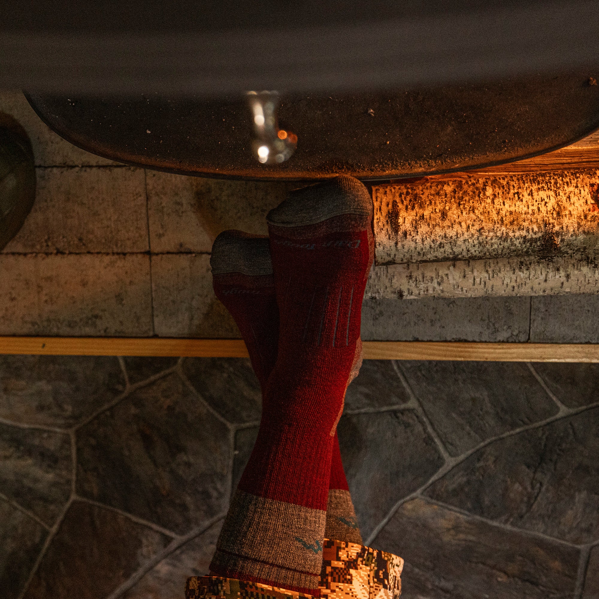 Ladies Boot Heavyweight Hunting Merino Wool Cushioned Socks - Image 4