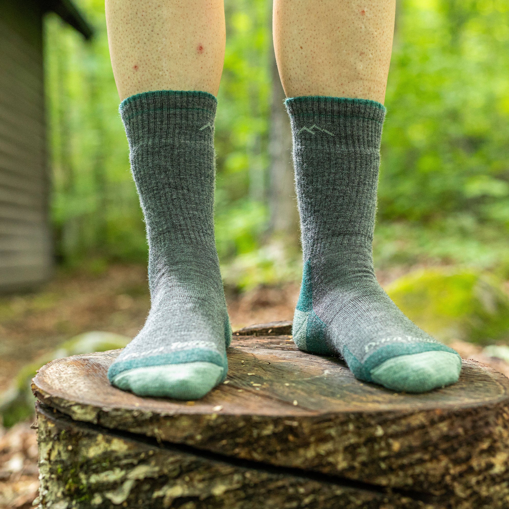 Ladies Boot Midweight Seamless Hiking Merino Wool Socks - Image 13