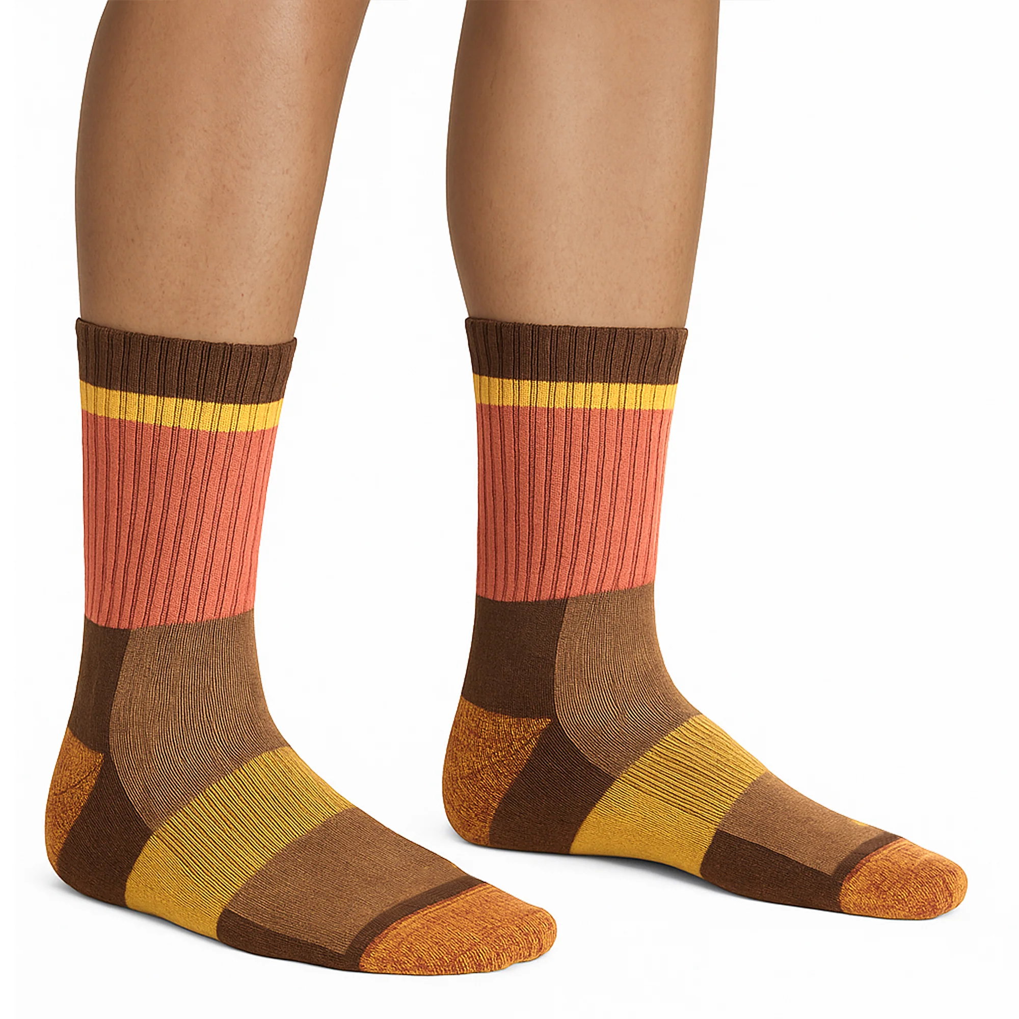 Ladies Crew Merino Wool Lightweight Hiking Socks - Image 10