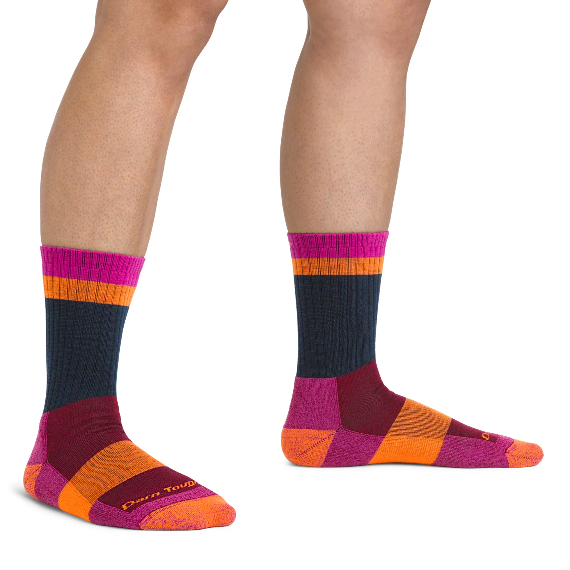 Ladies Crew Merino Wool Lightweight Hiking Socks - Image 6