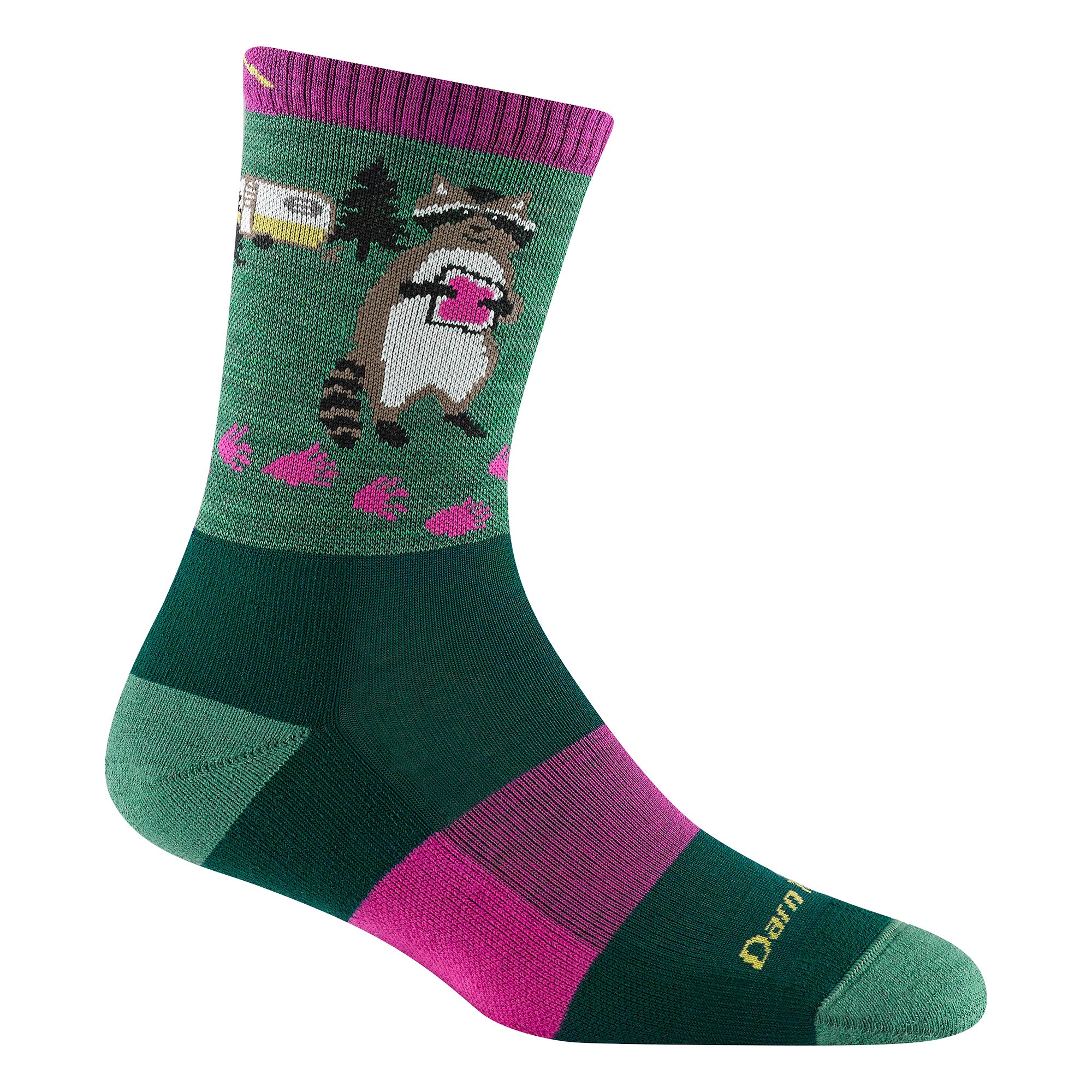 Ladies Merino Wool Animal Patterned Hiking Boot Socks - Image 13